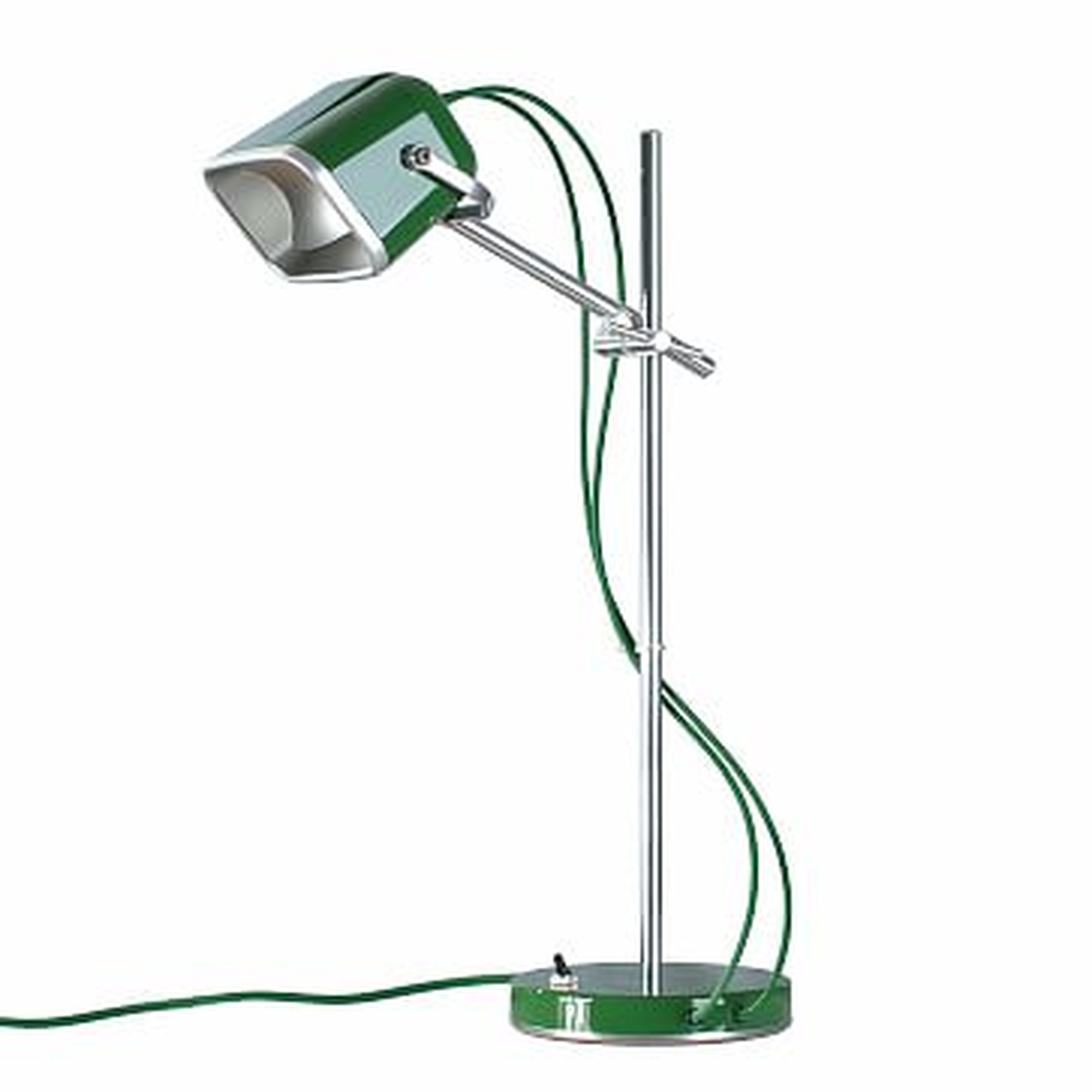 Swabdesign Task Lamp, Green - West Elm