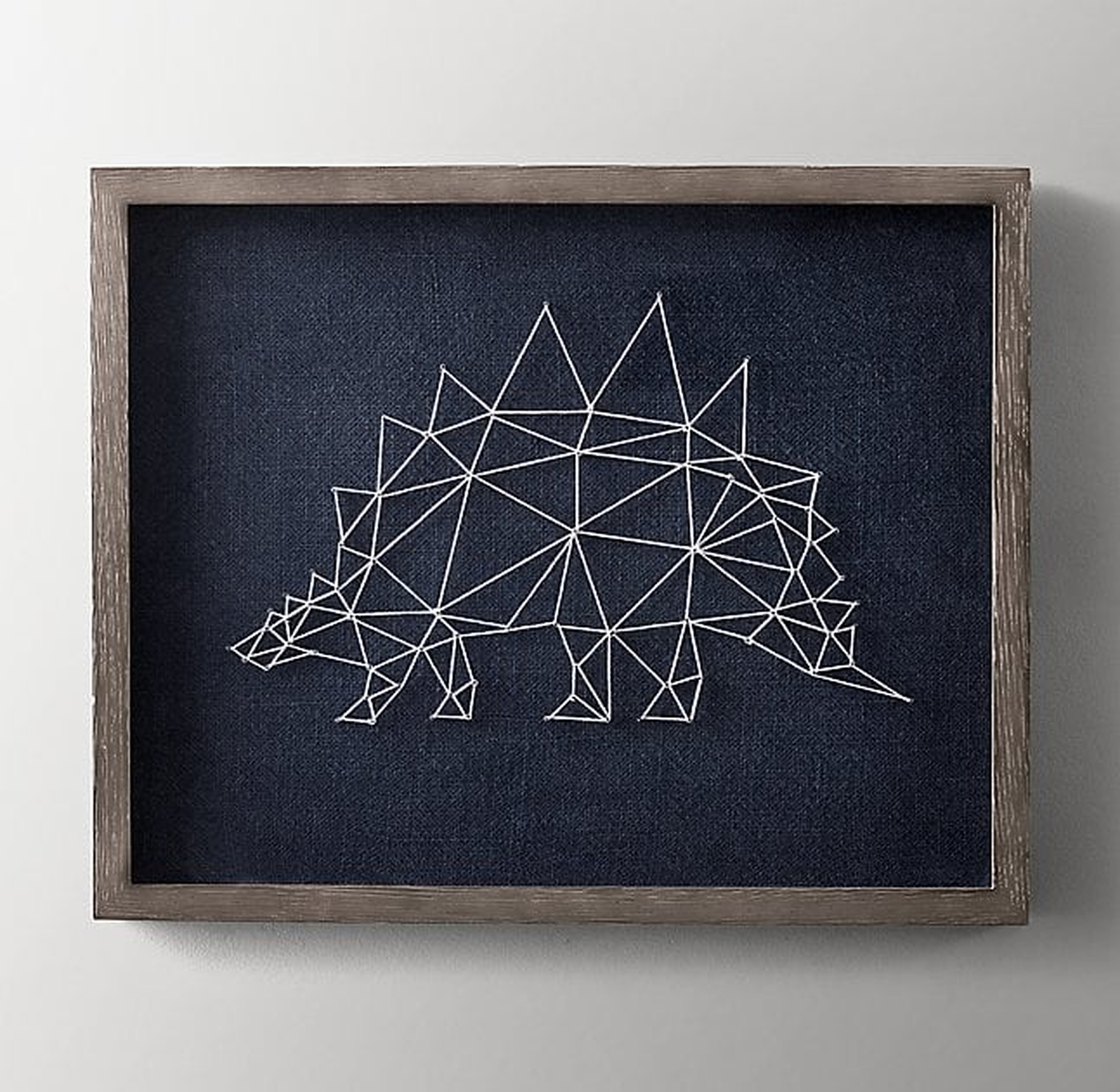 DINOSAUR STRING ART - STEGOSAURUS - RH