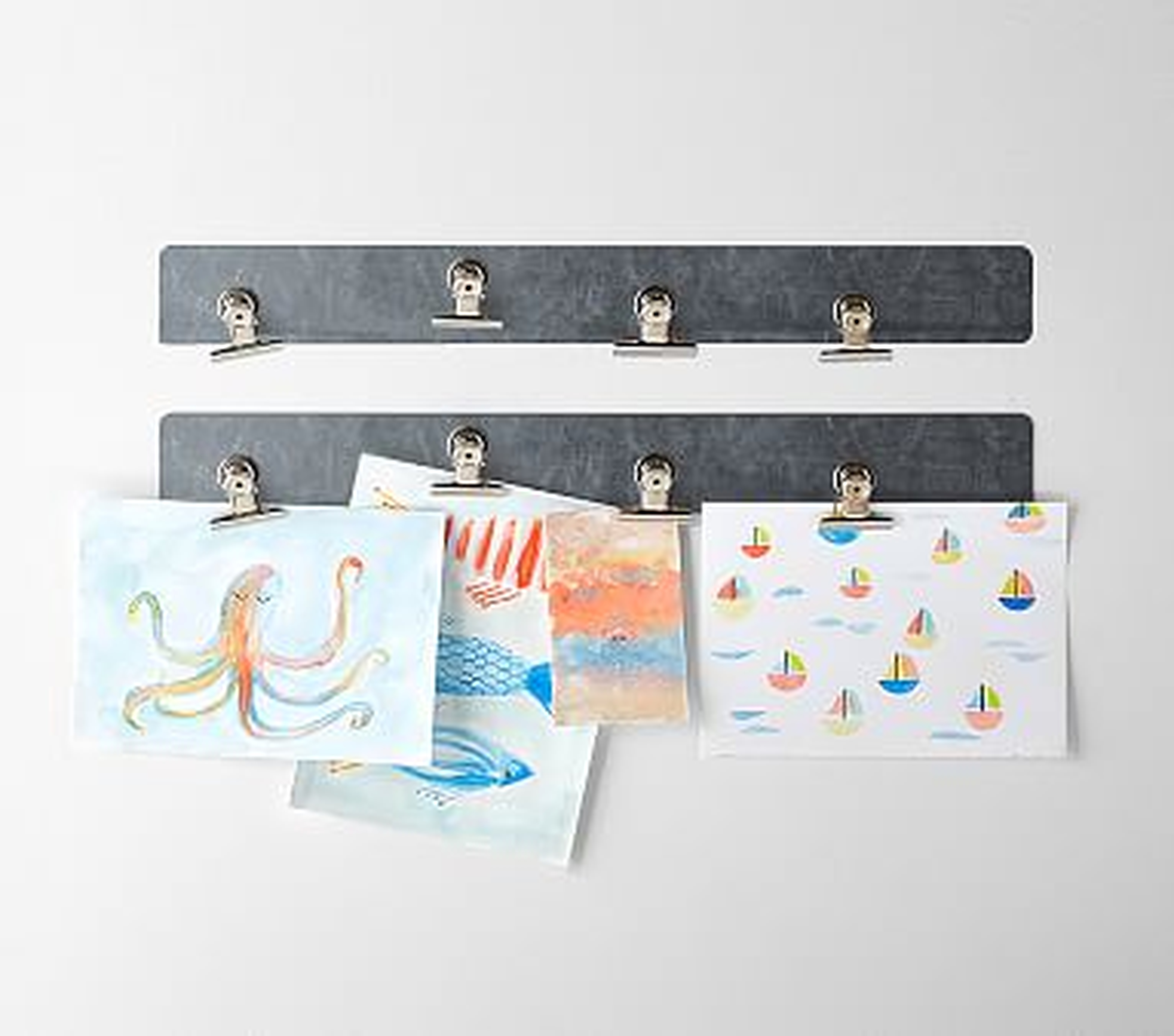 Magnetic Strip with Clips - Pottery Barn Kids