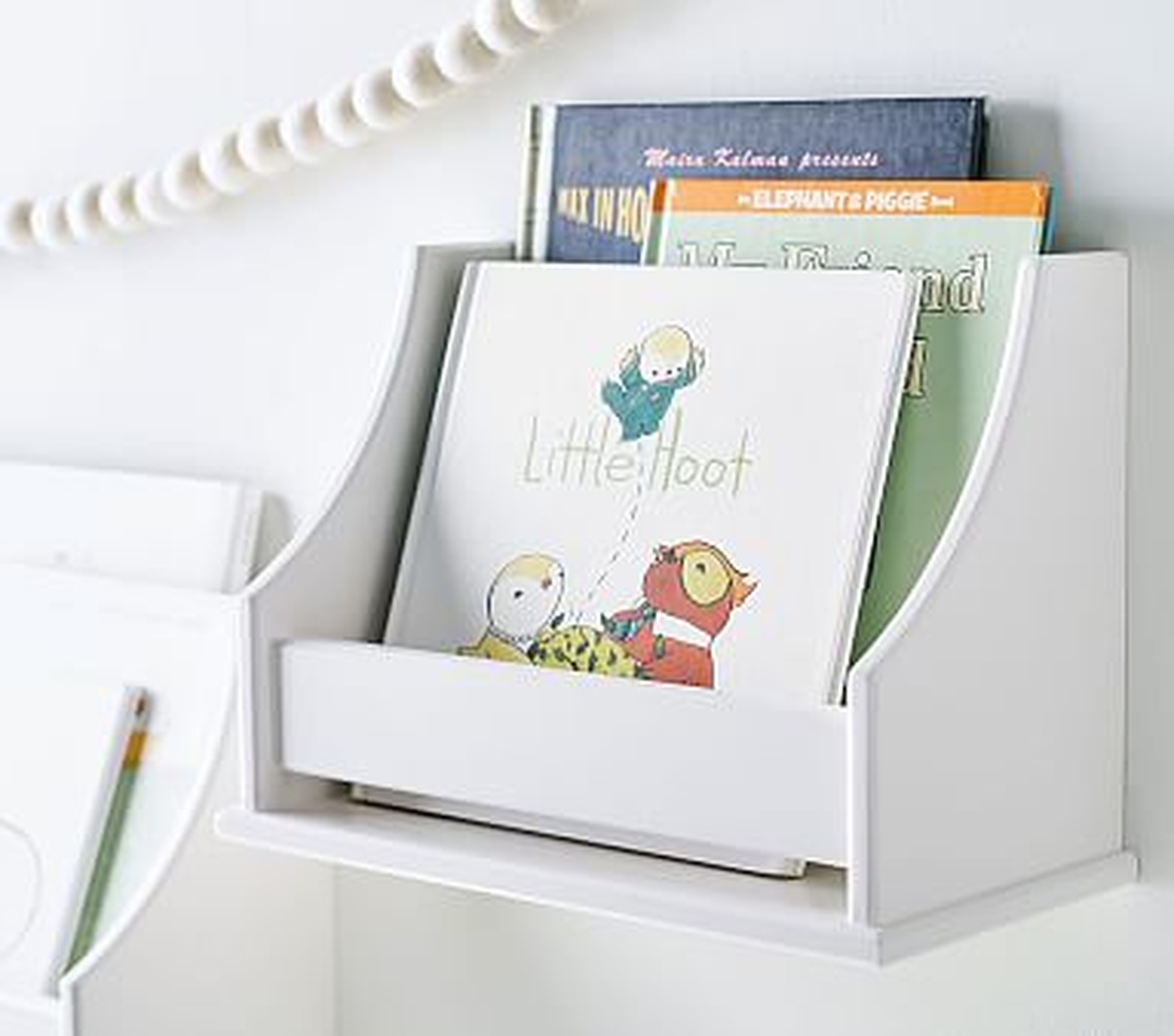 Collector's Mini Book Rack, Simply White - Pottery Barn Kids