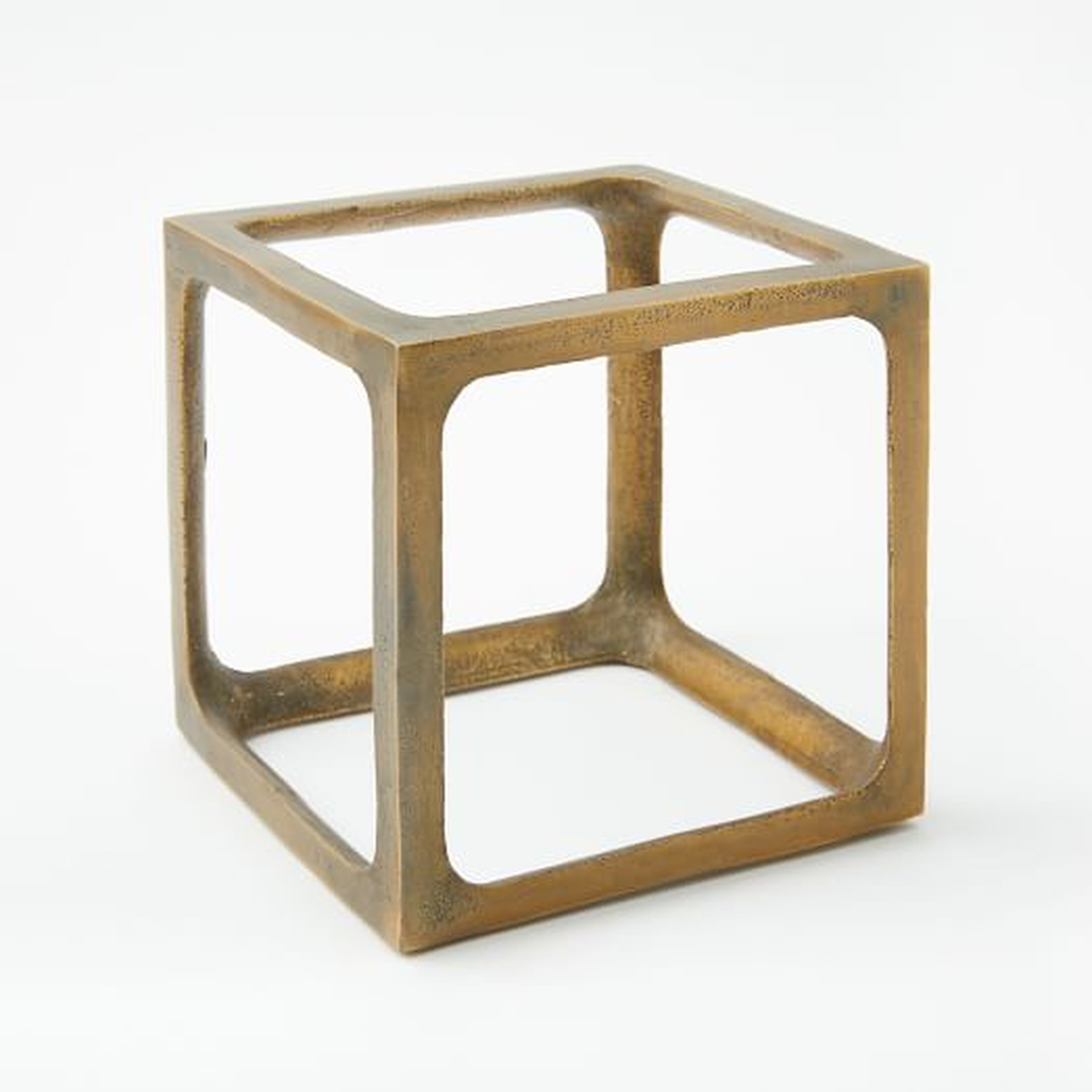Metal Cube Objects,  Medium - West Elm