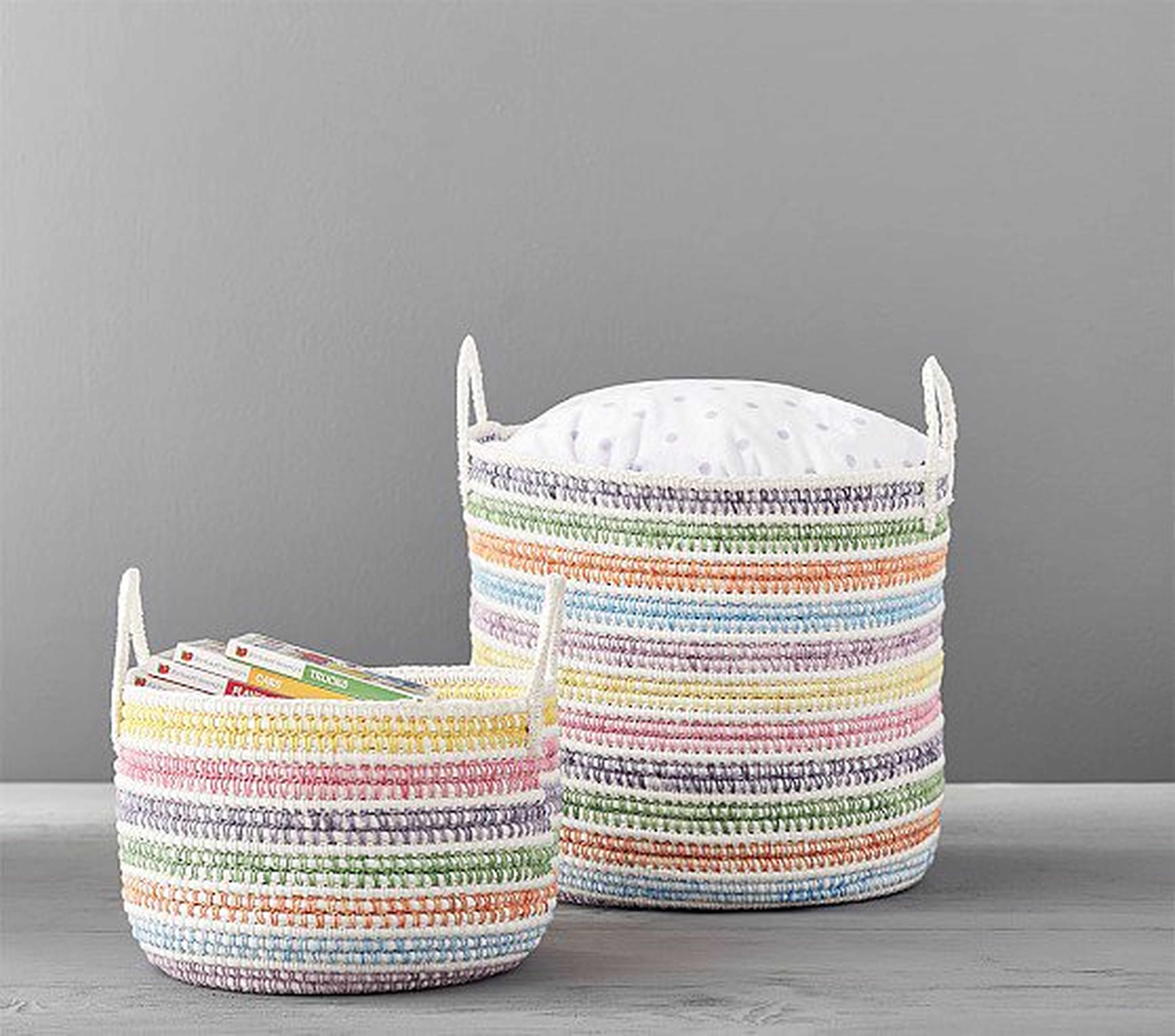 Pastel Rainbow Storage Collection - Small - Pottery Barn Kids