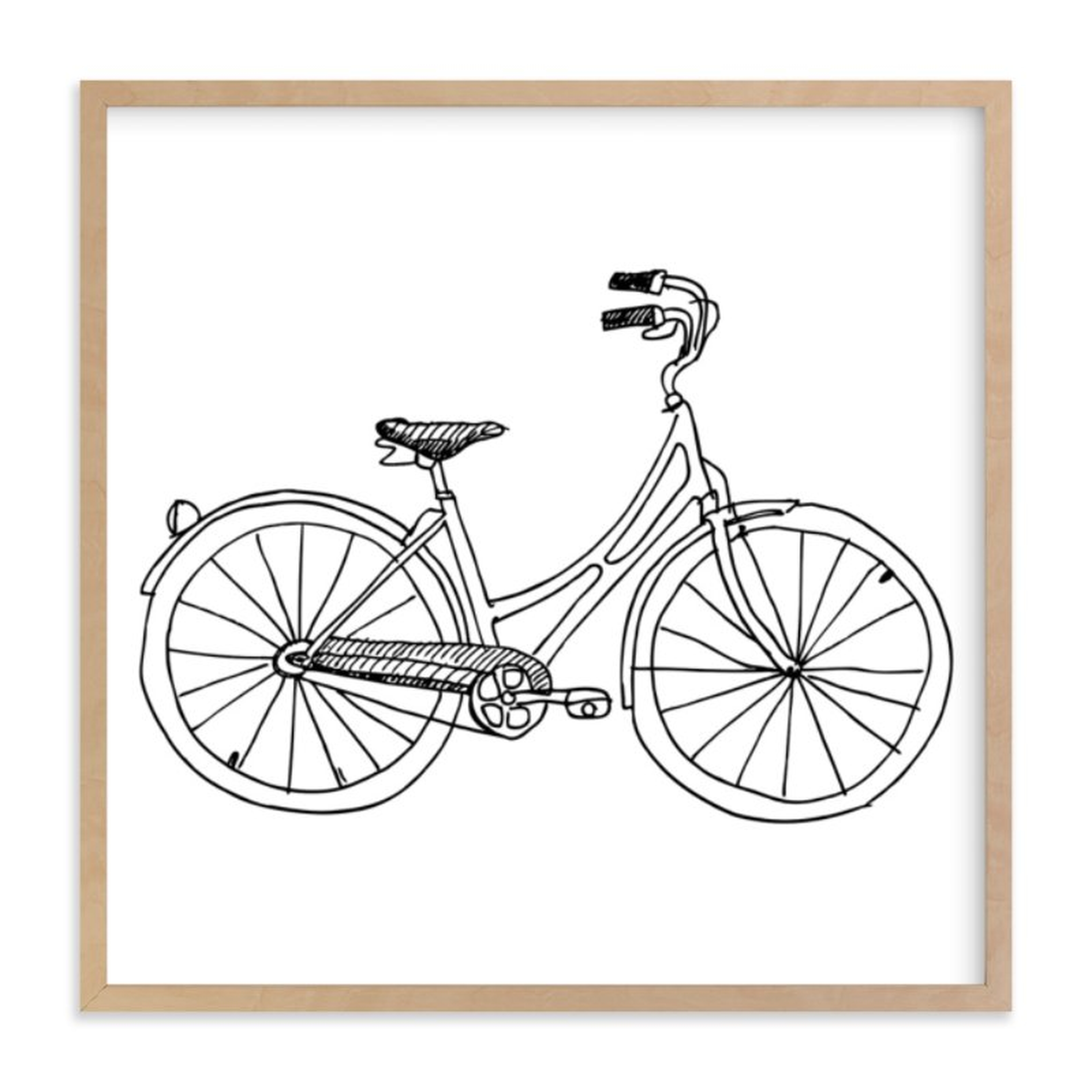 Bicycle Wall Art Prints - 16" x16" - Minted