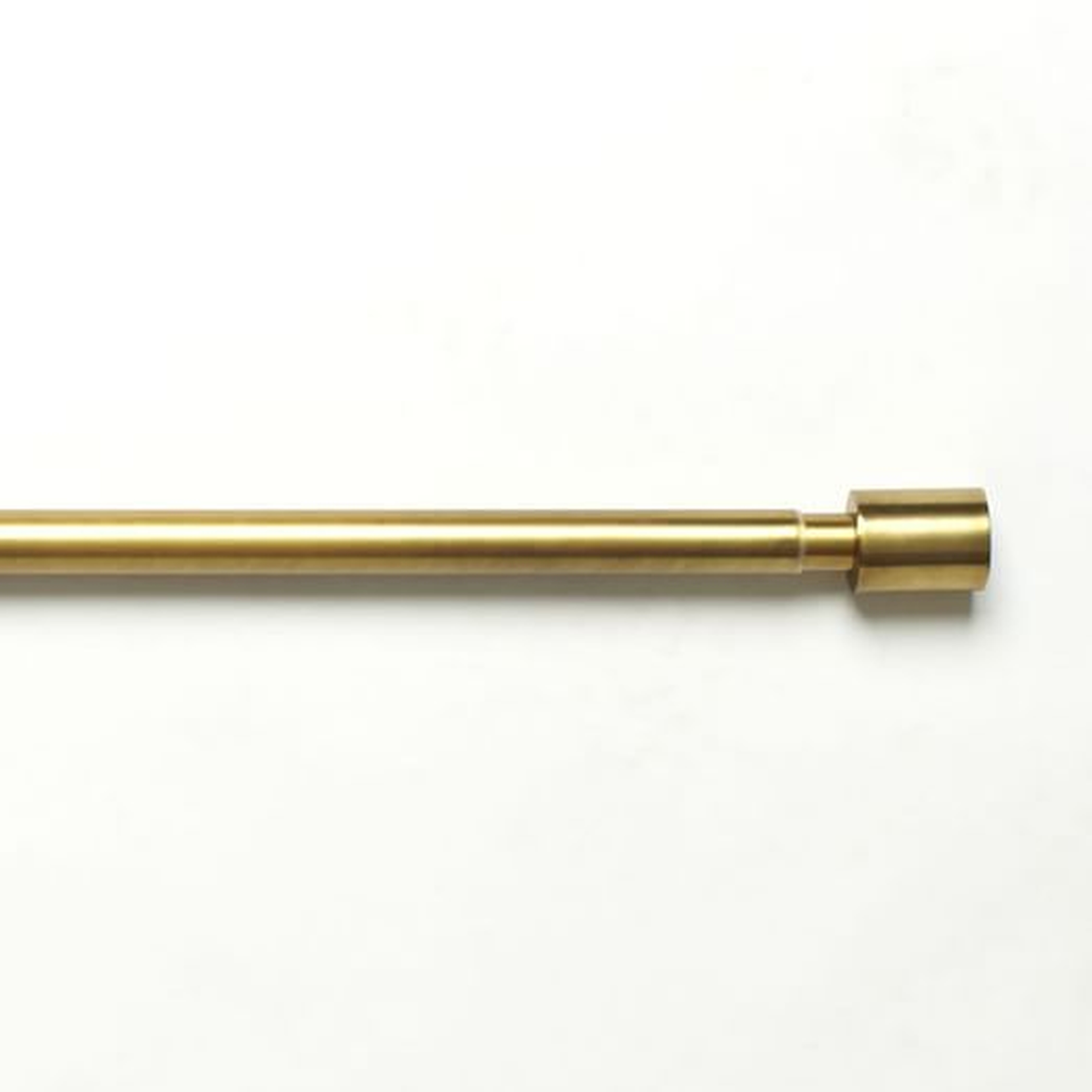 Oversized Adjustable 60-108" Metal Rod - Antique Brass - West Elm