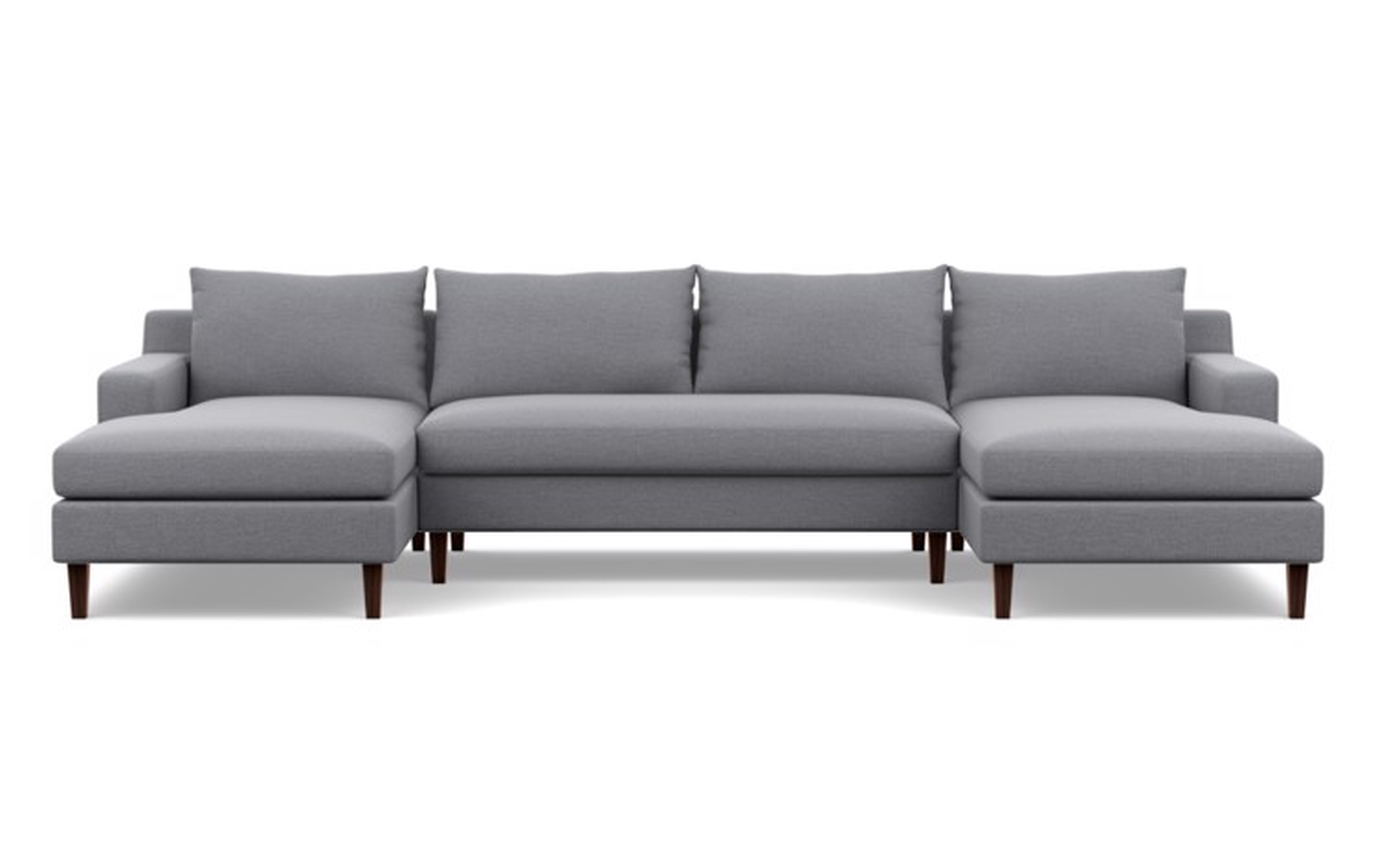 Sloan U sectional & bench cushion - Interior Define