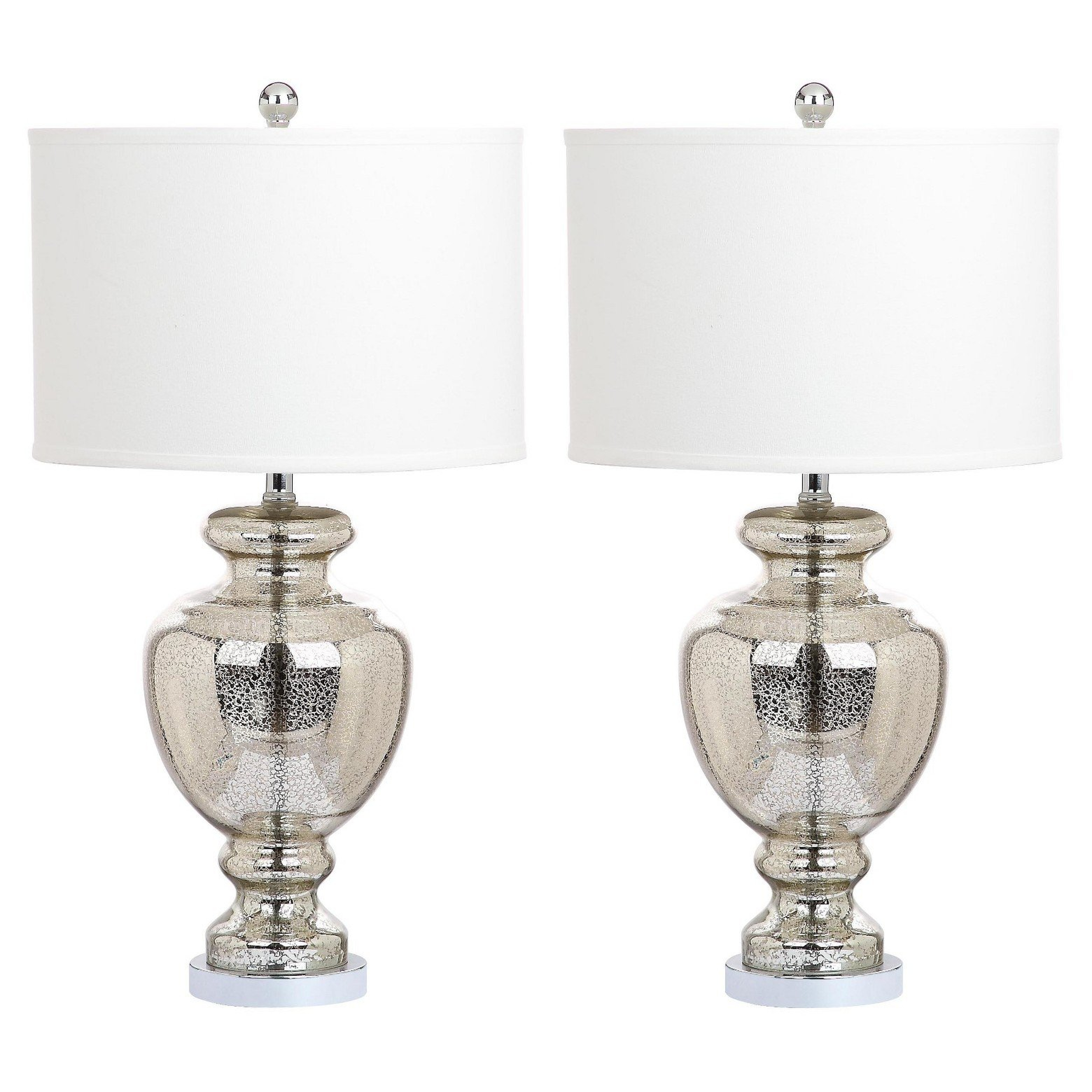 CLEAR GLASS TABLE LAMP - Set of 2 - Arlo Home
