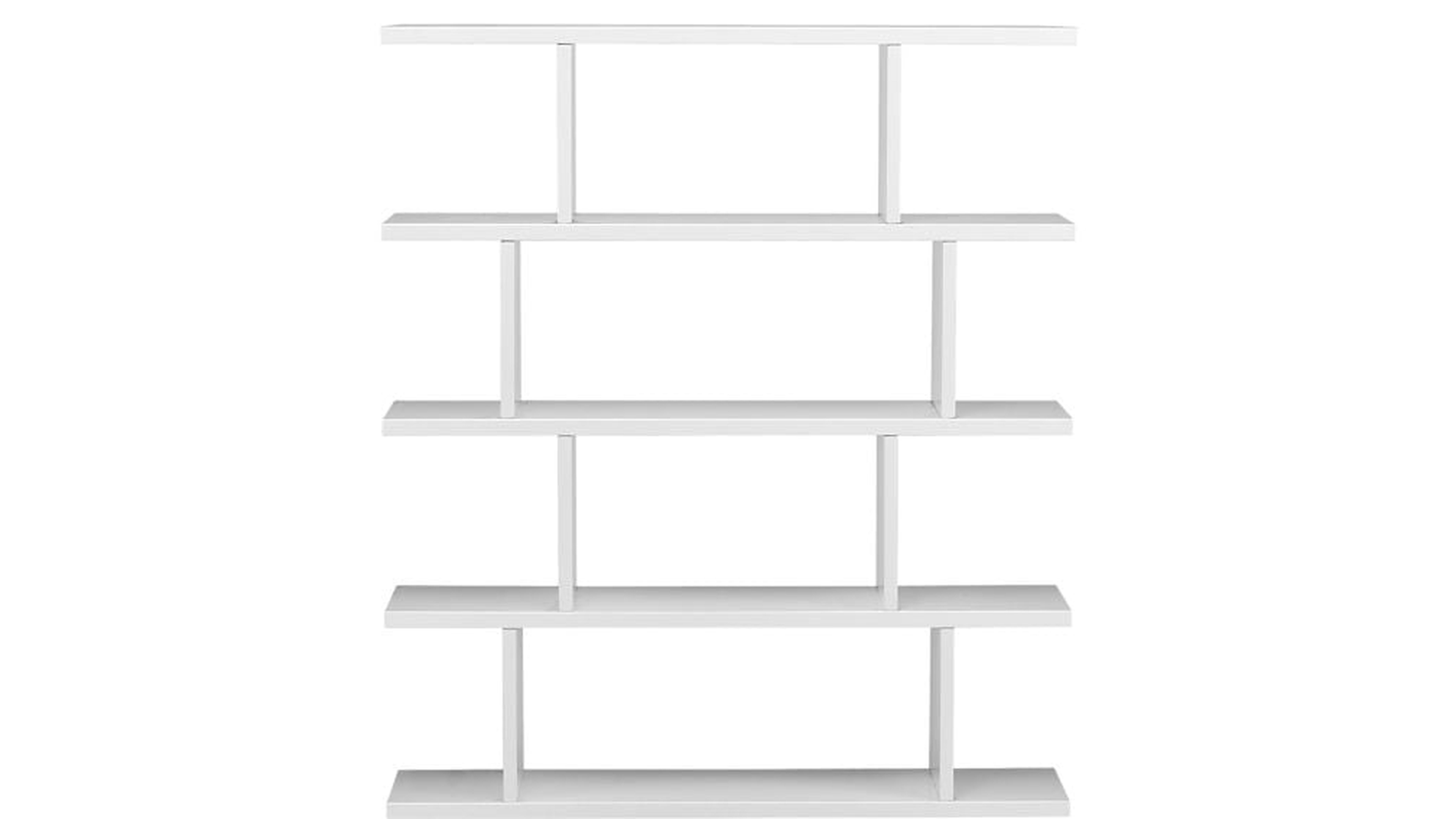3.14 white bookcase - CB2