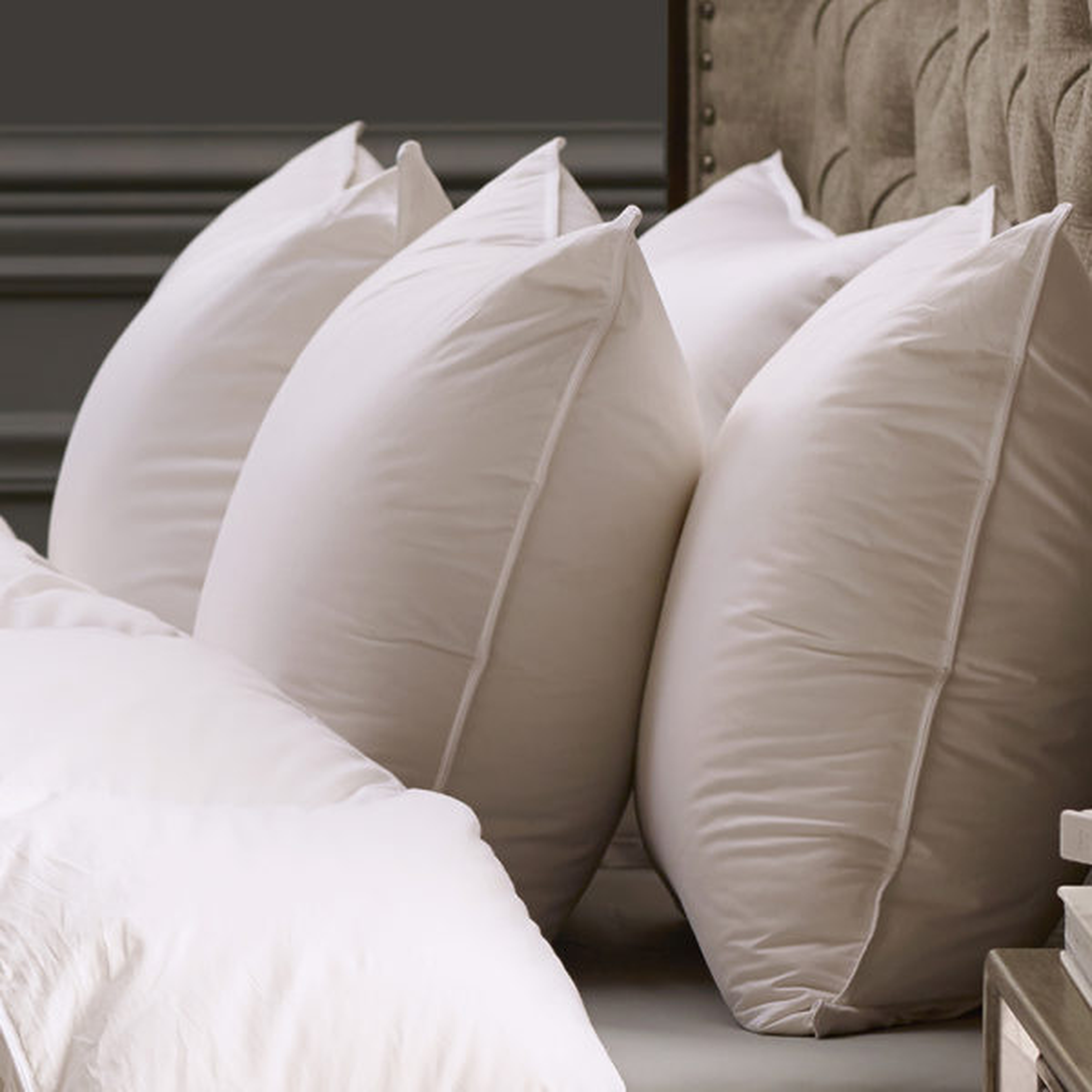 Percale Down Pillow - KG Soft - Noble Feather Co.