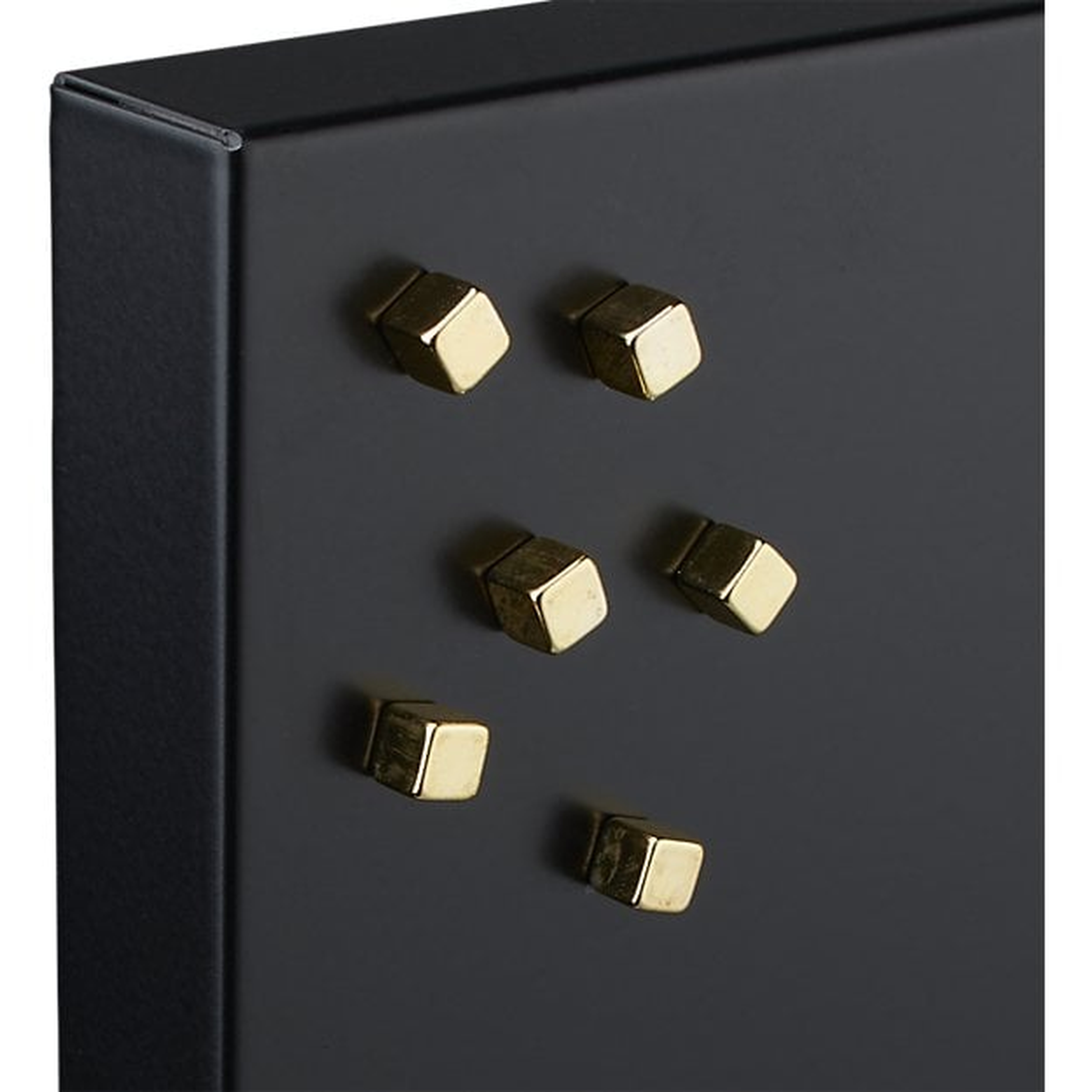 set of 6 mighty gold magnets - CB2