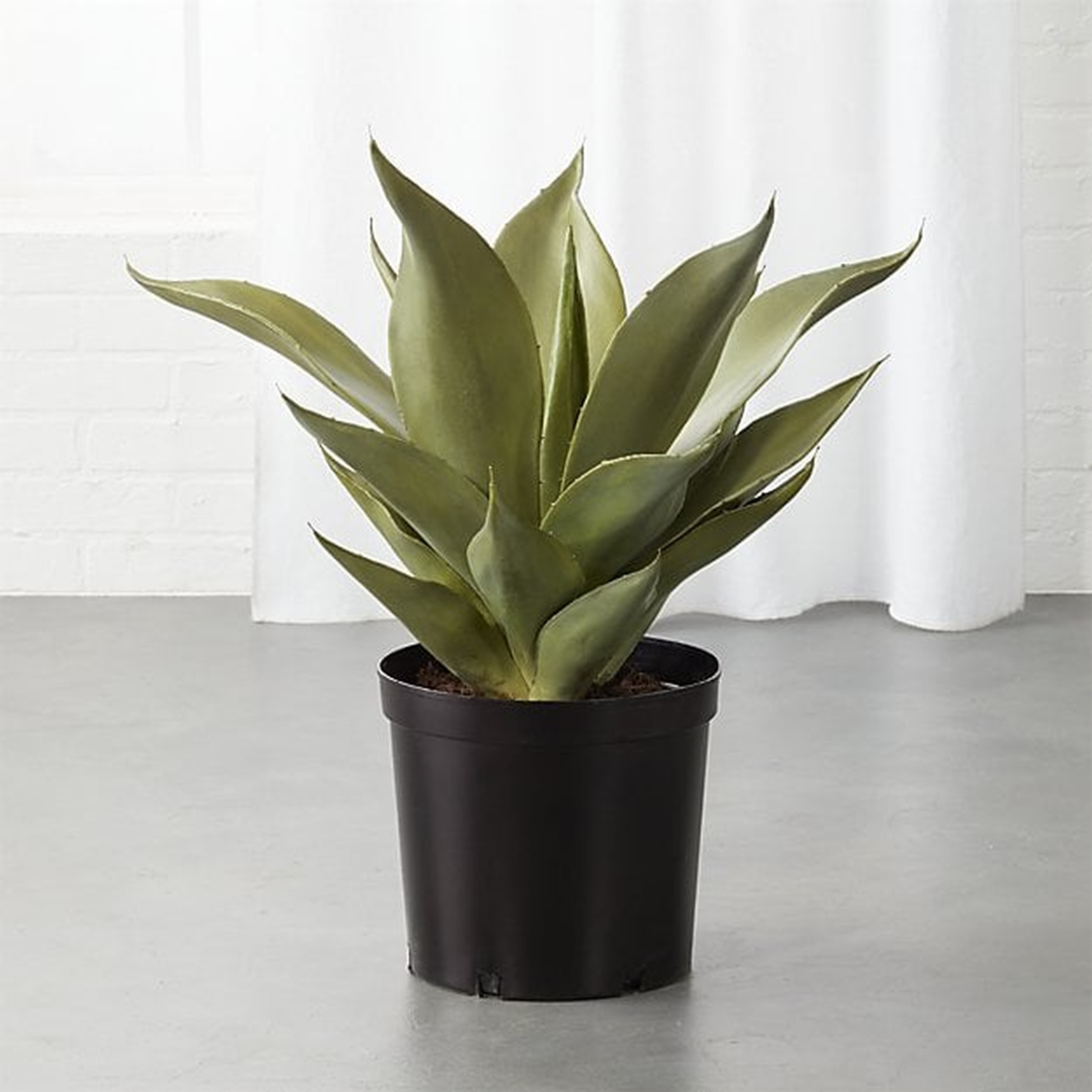 large faux aloe plant - CB2