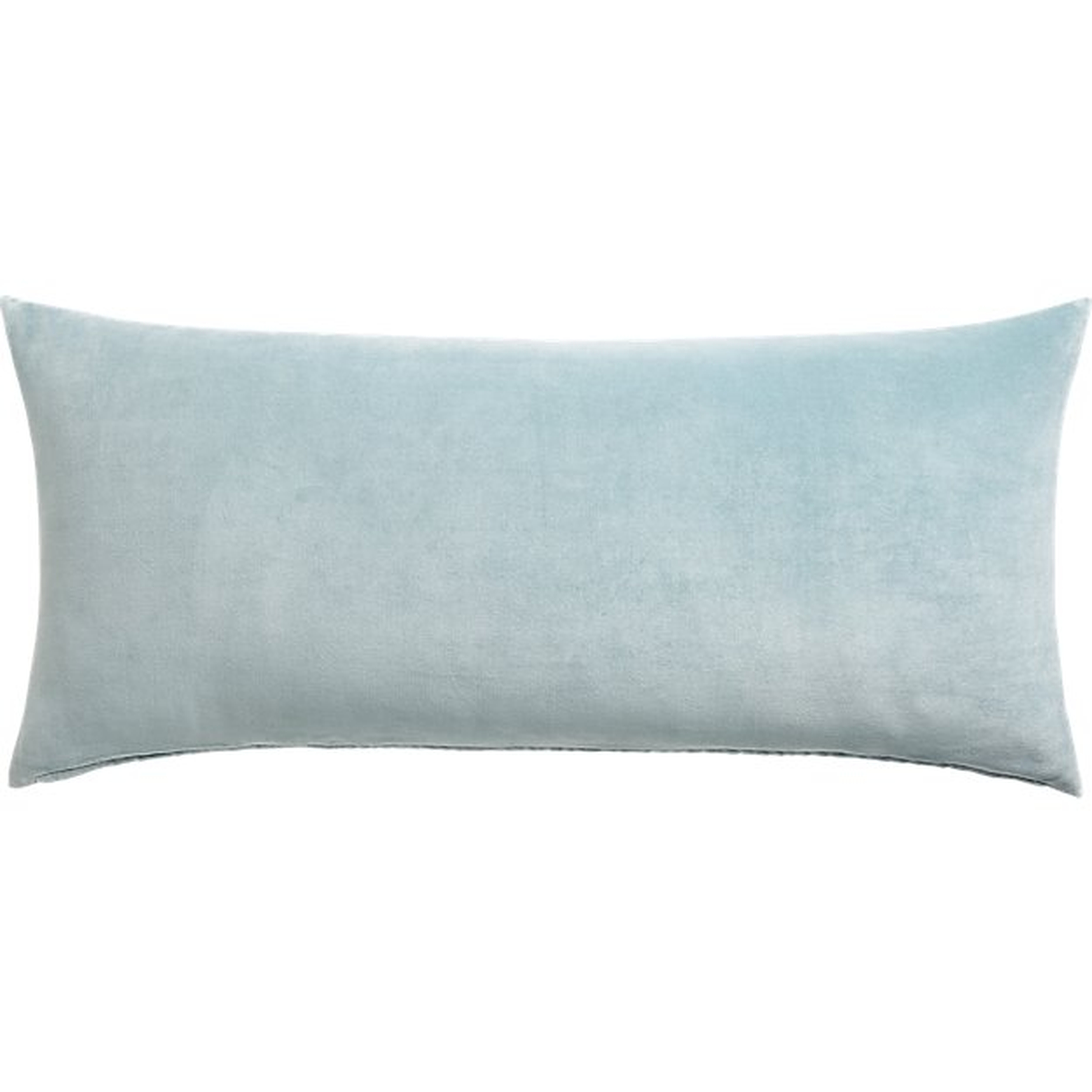 36"x16" leisure artic blue pillow - CB2