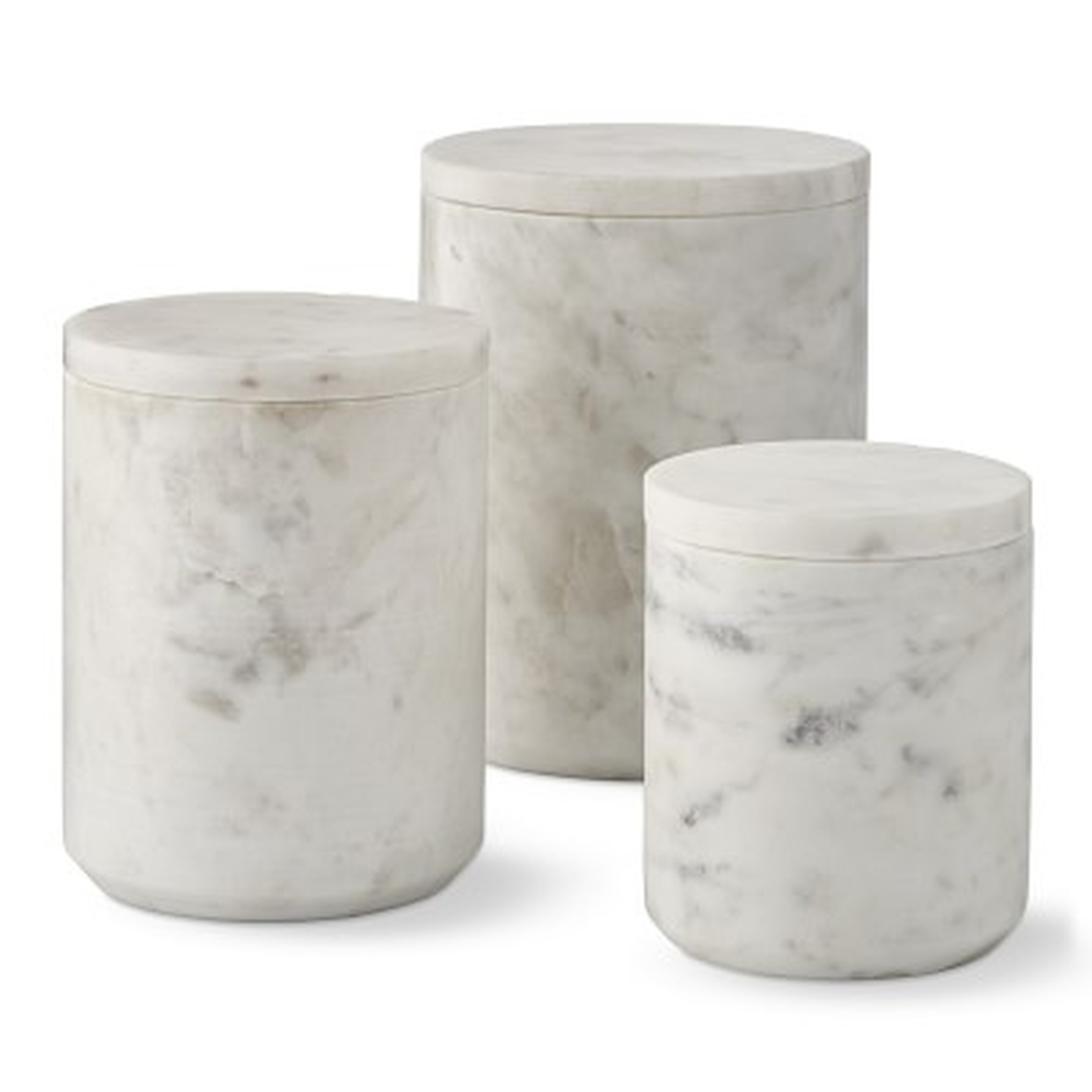 Marble Canisters, Set of 3 - Williams Sonoma