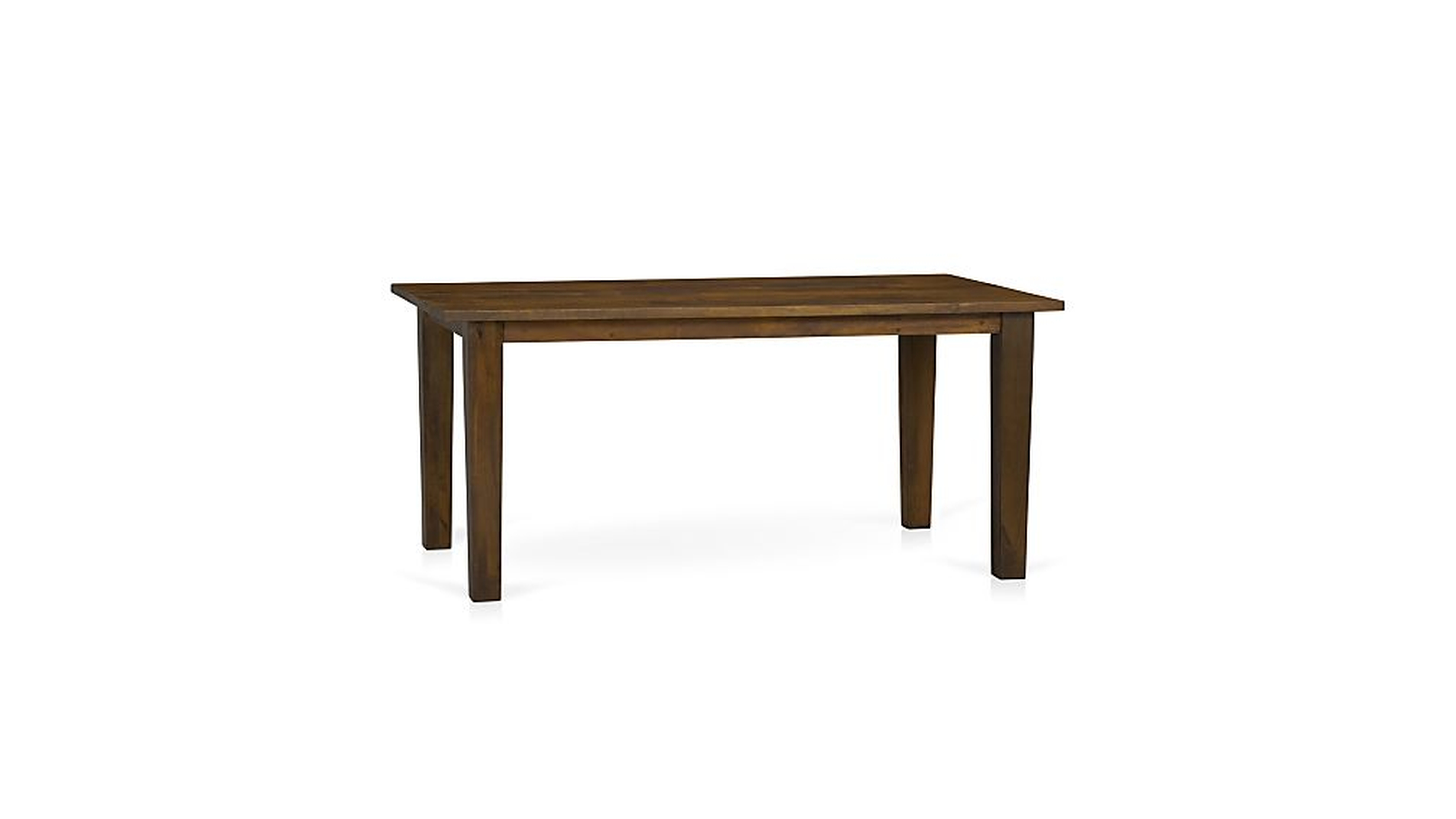 Basque Honey 65" Dining Table - Crate and Barrel