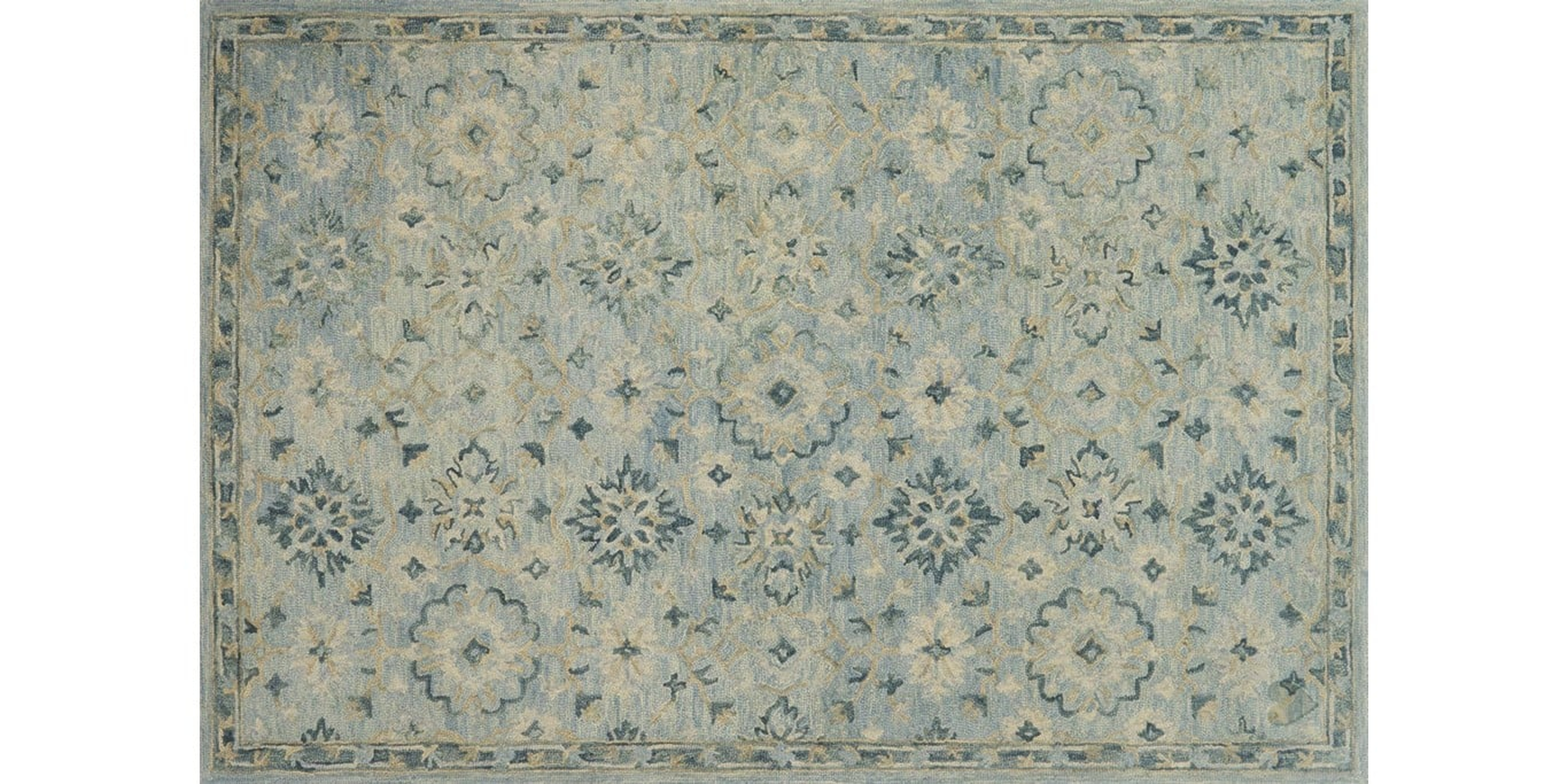 HV-01 ED LT. BLUE RUG, 7'-9" x 9'-9" - Loloi Rugs