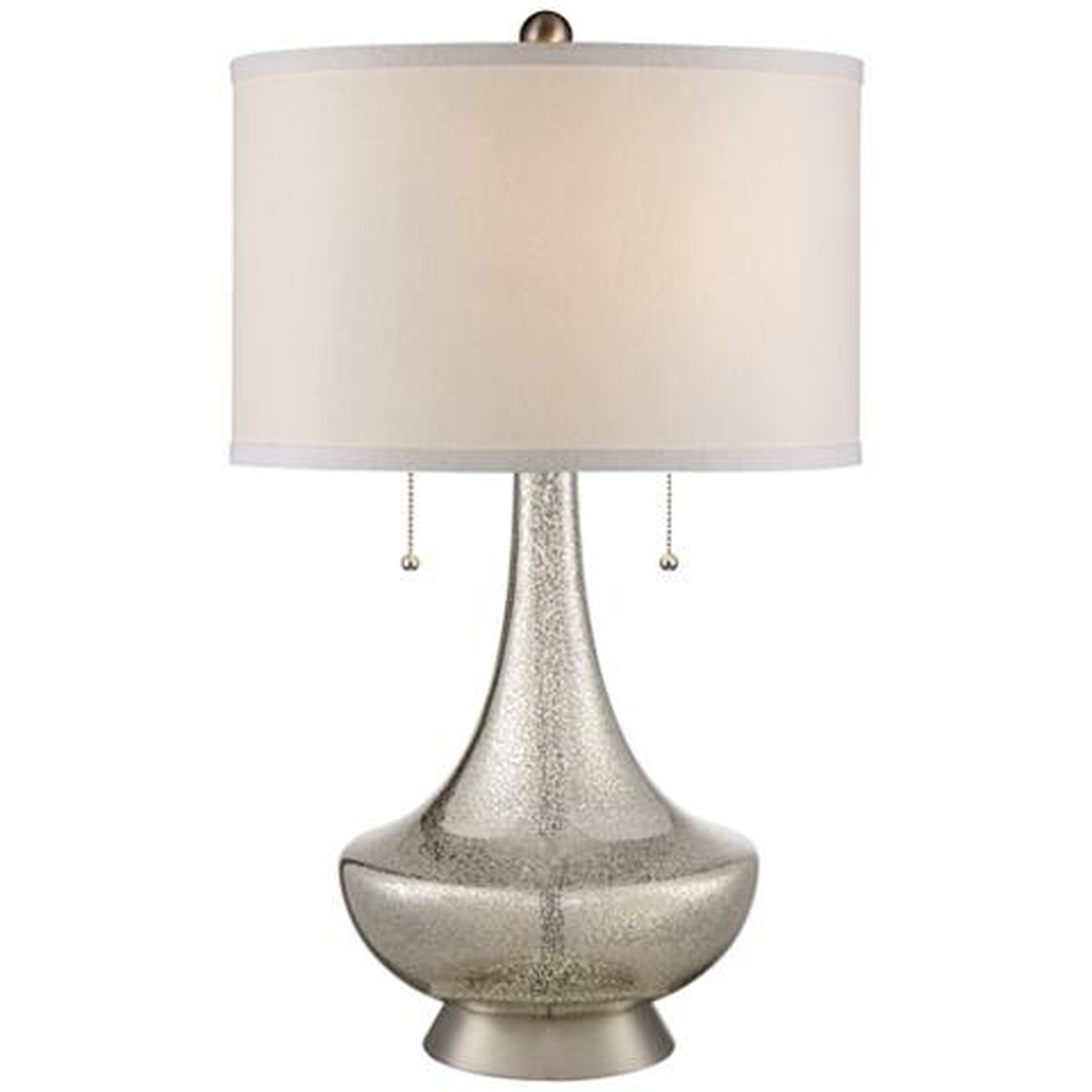 Trixie Mercury Glass Table Lamp - Lamps Plus