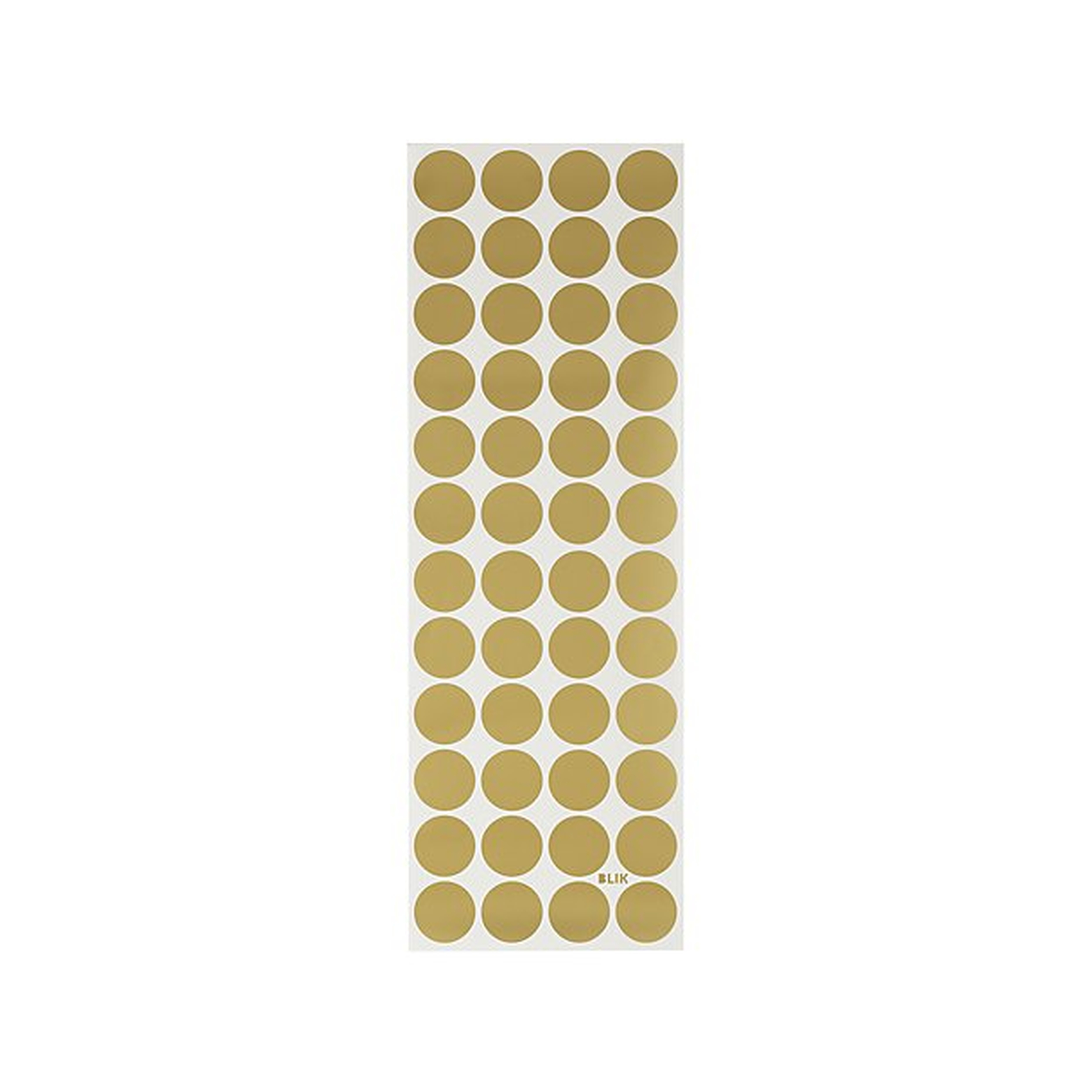Gold Polka Dot Decals - Crate and Barrel