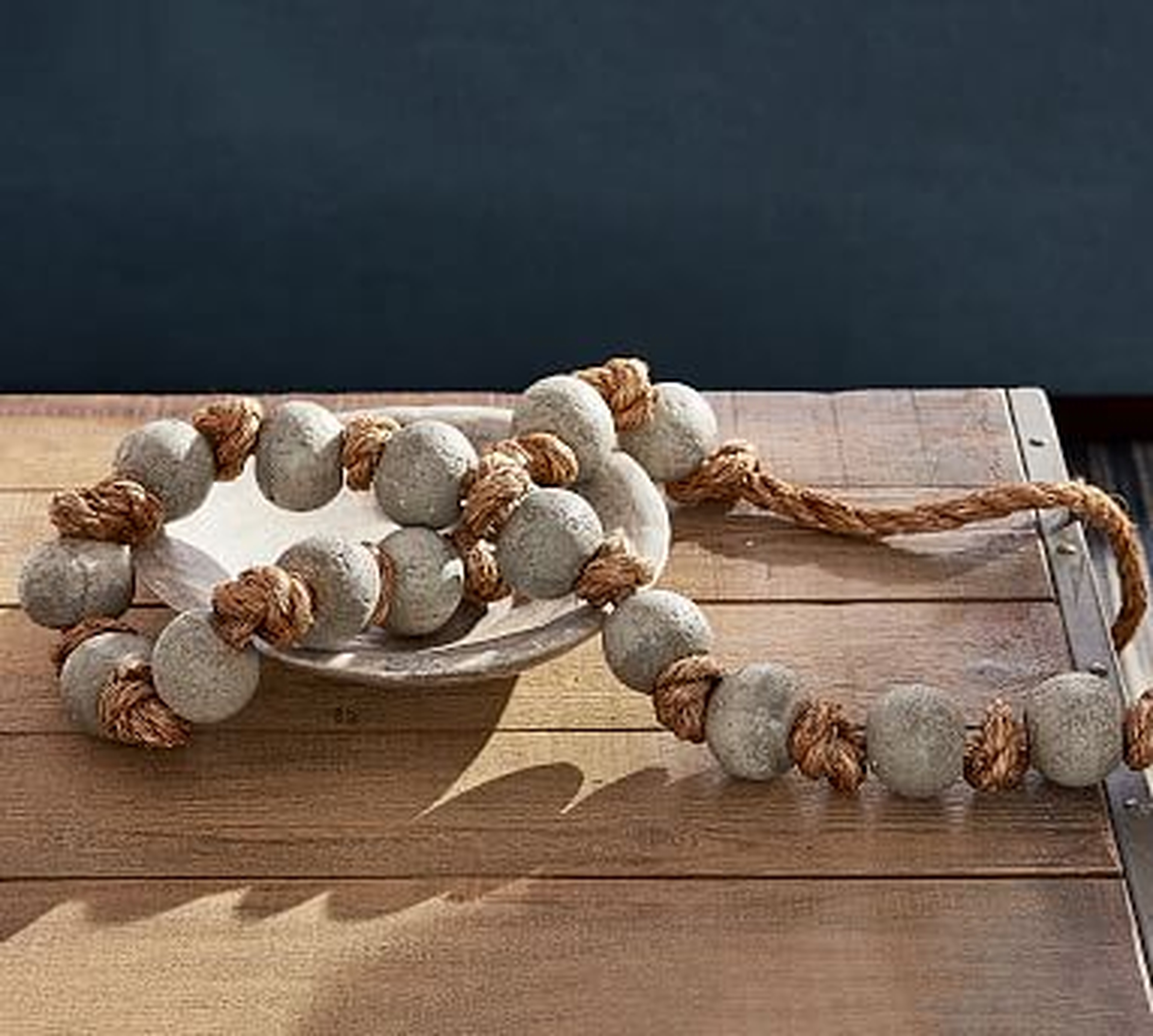 Cement Knotted Rope - Pottery Barn