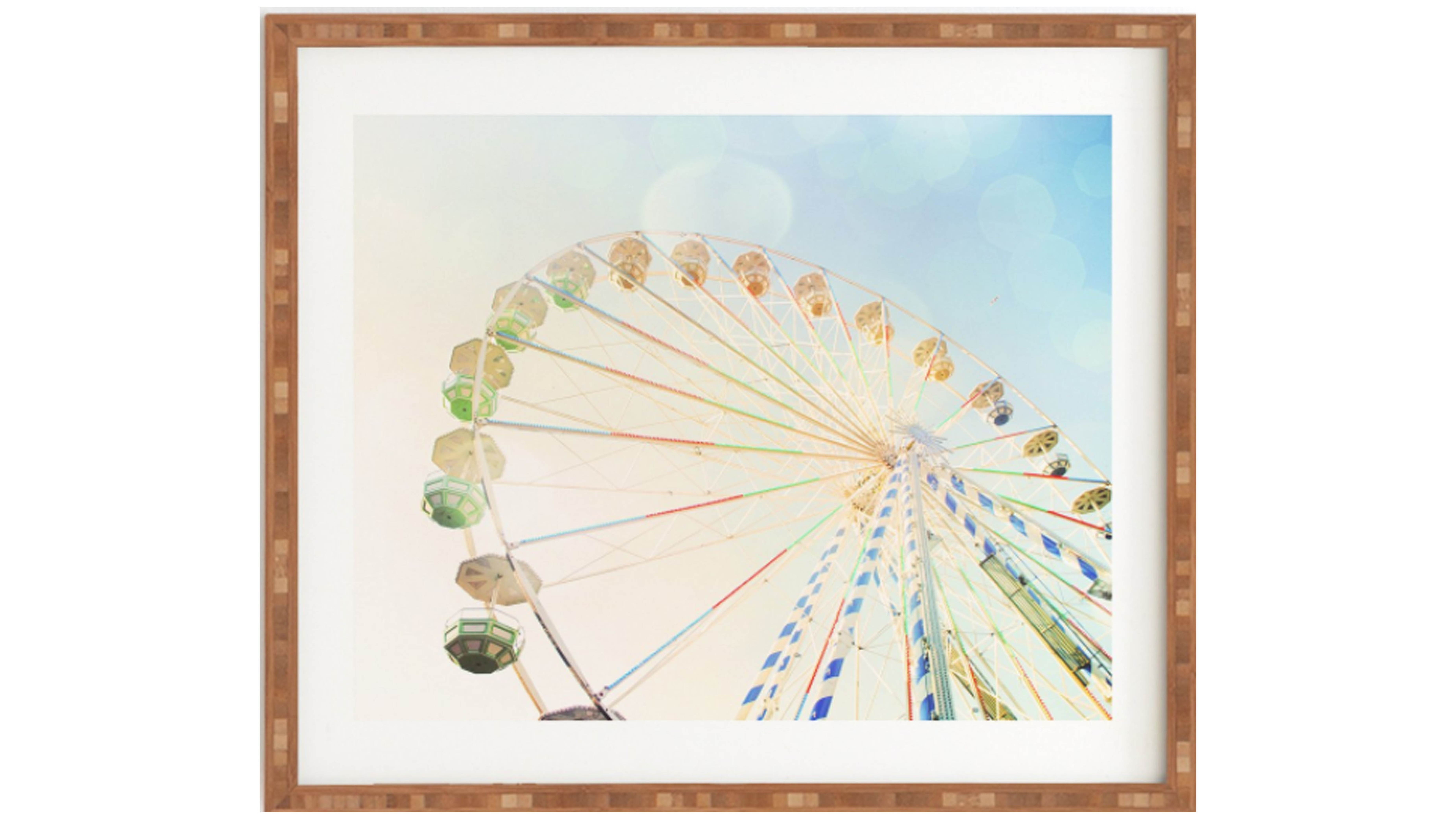 Ferris Wheel, Canvas, 24 x 30 canvas, not pictured. - Wander Print Co.