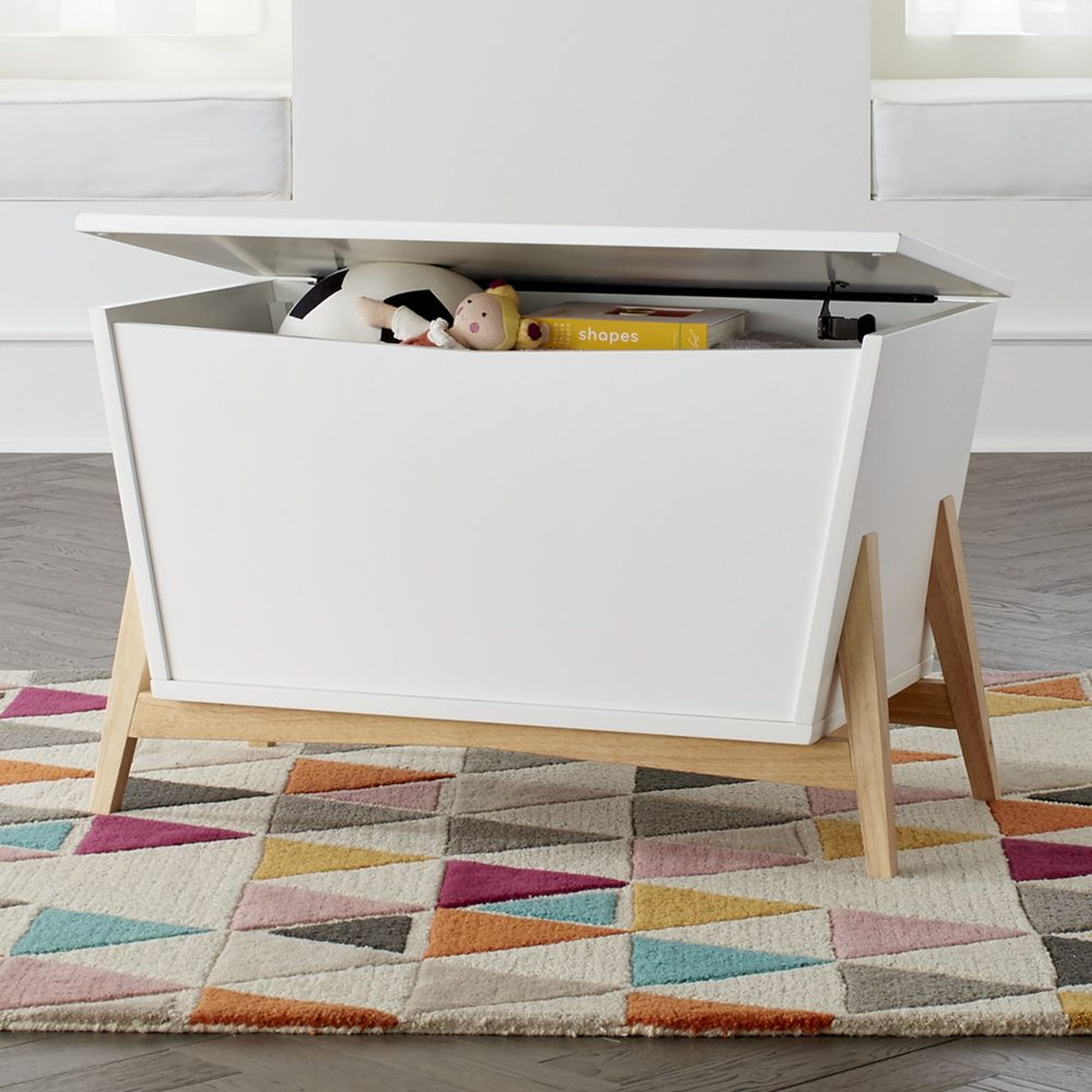 Parkside Modern Toy Box - Crate and Barrel