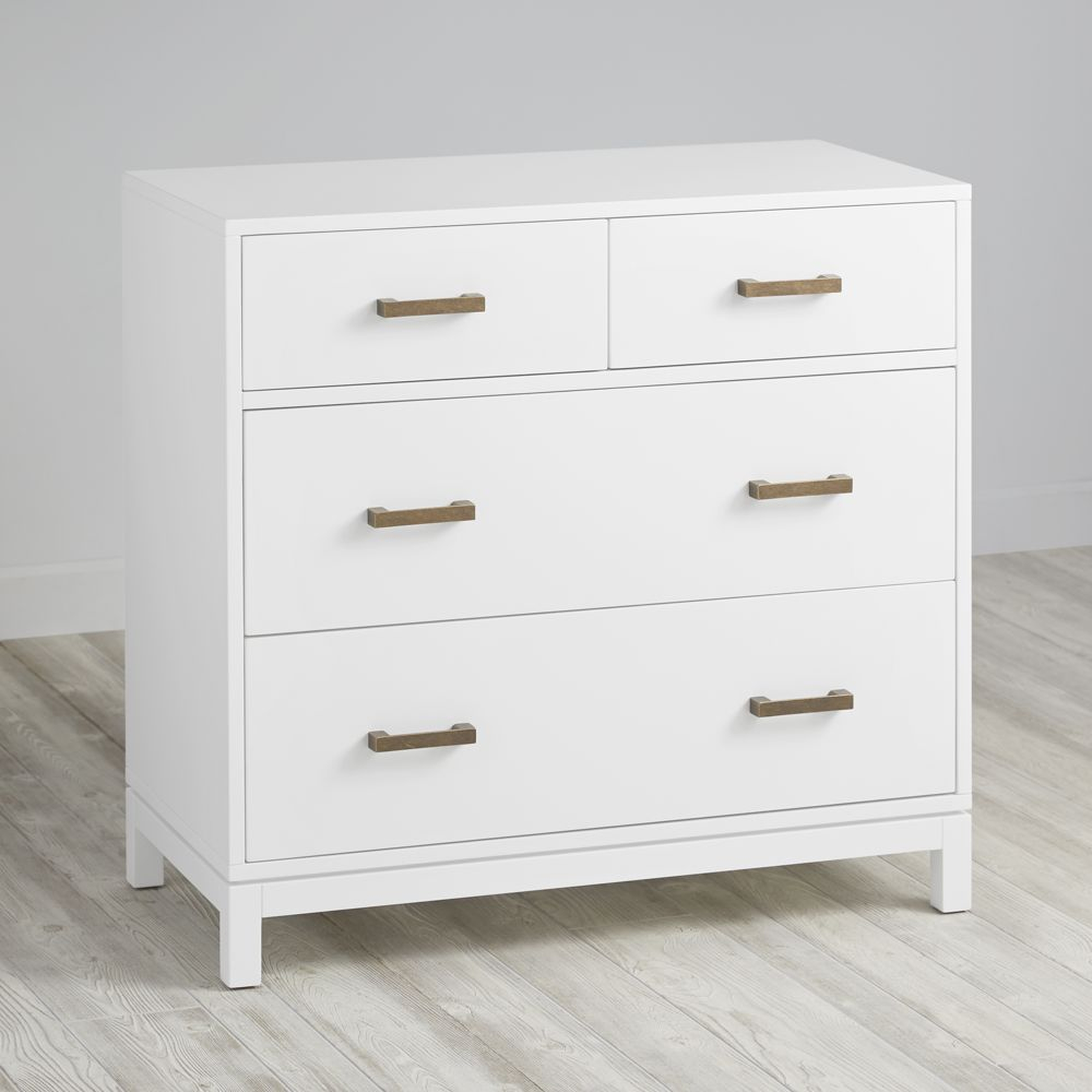 Kids Parke White 4-Drawer Chest - Crate and Barrel
