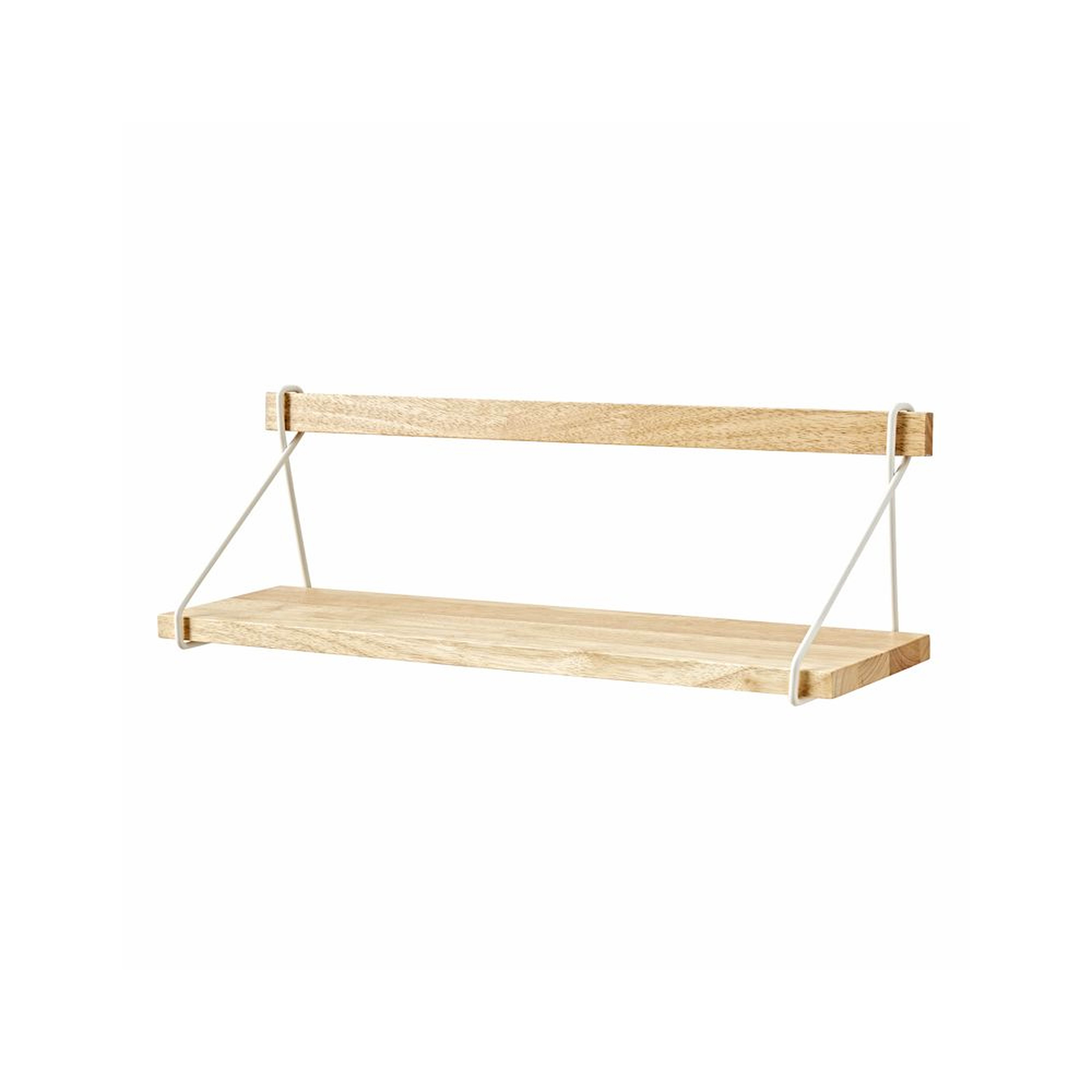 Wood Suspension Shelf - Crate and Barrel