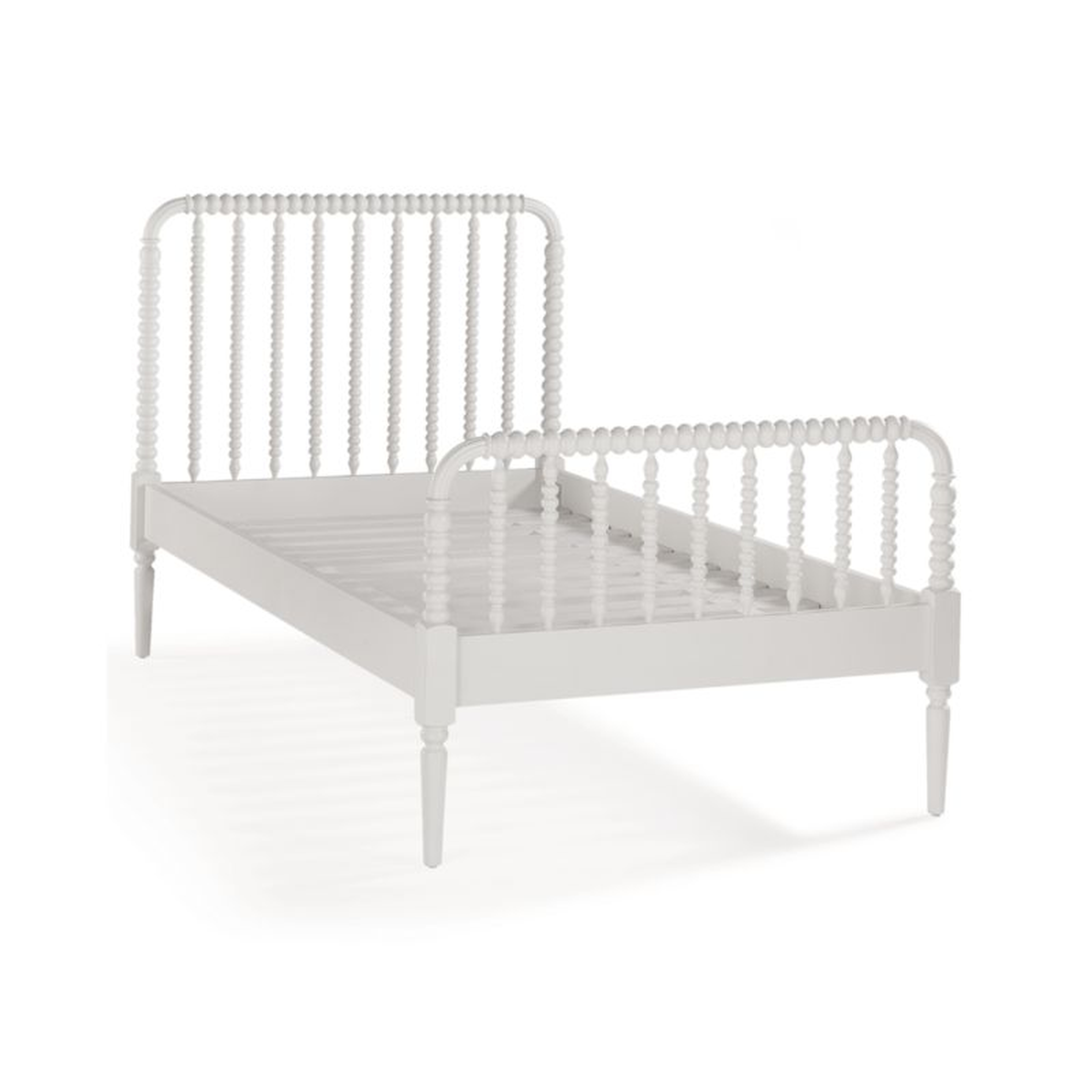 Jenny Lind White Twin Bed - Crate and Barrel