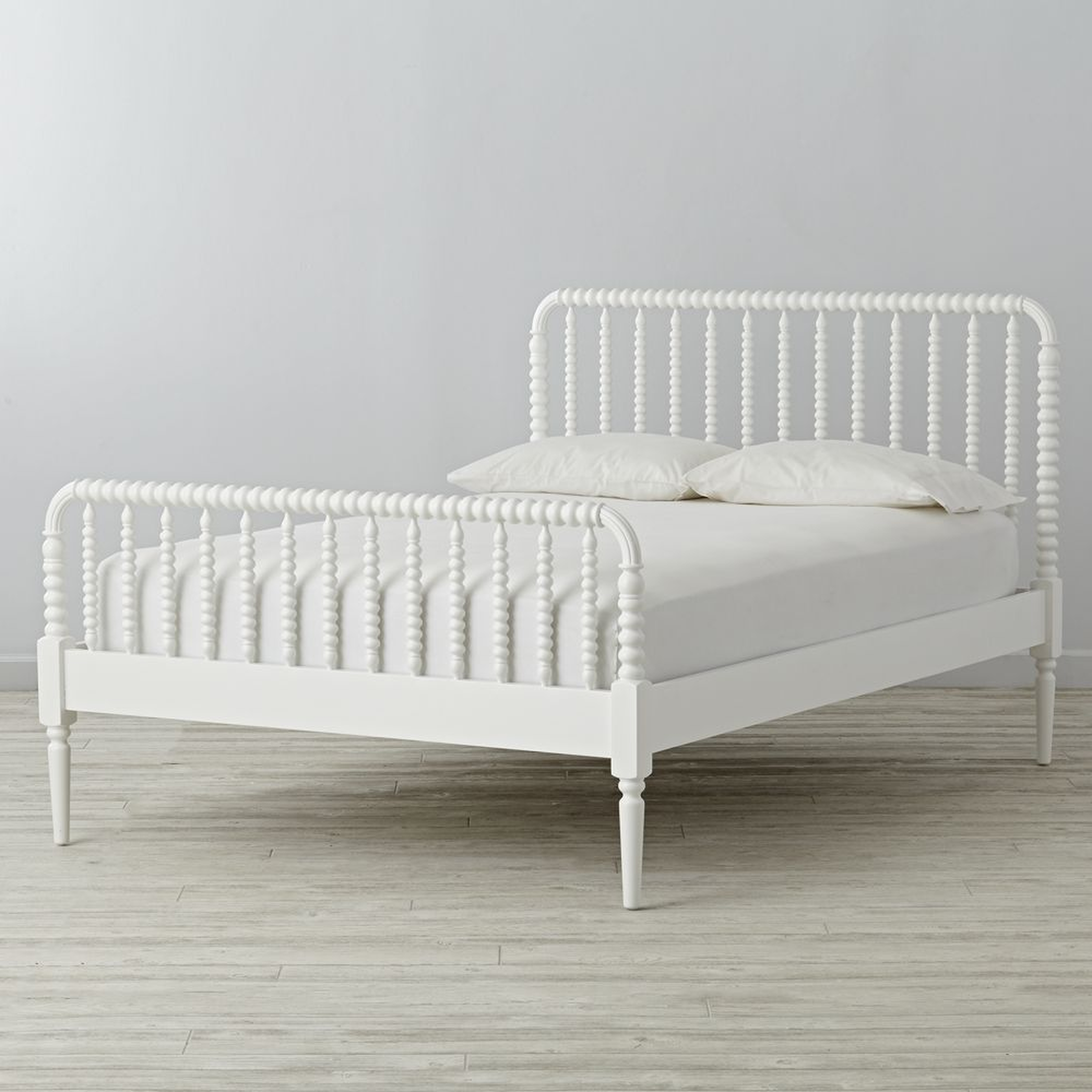 Jenny Lind White Full Bed - Crate and Barrel