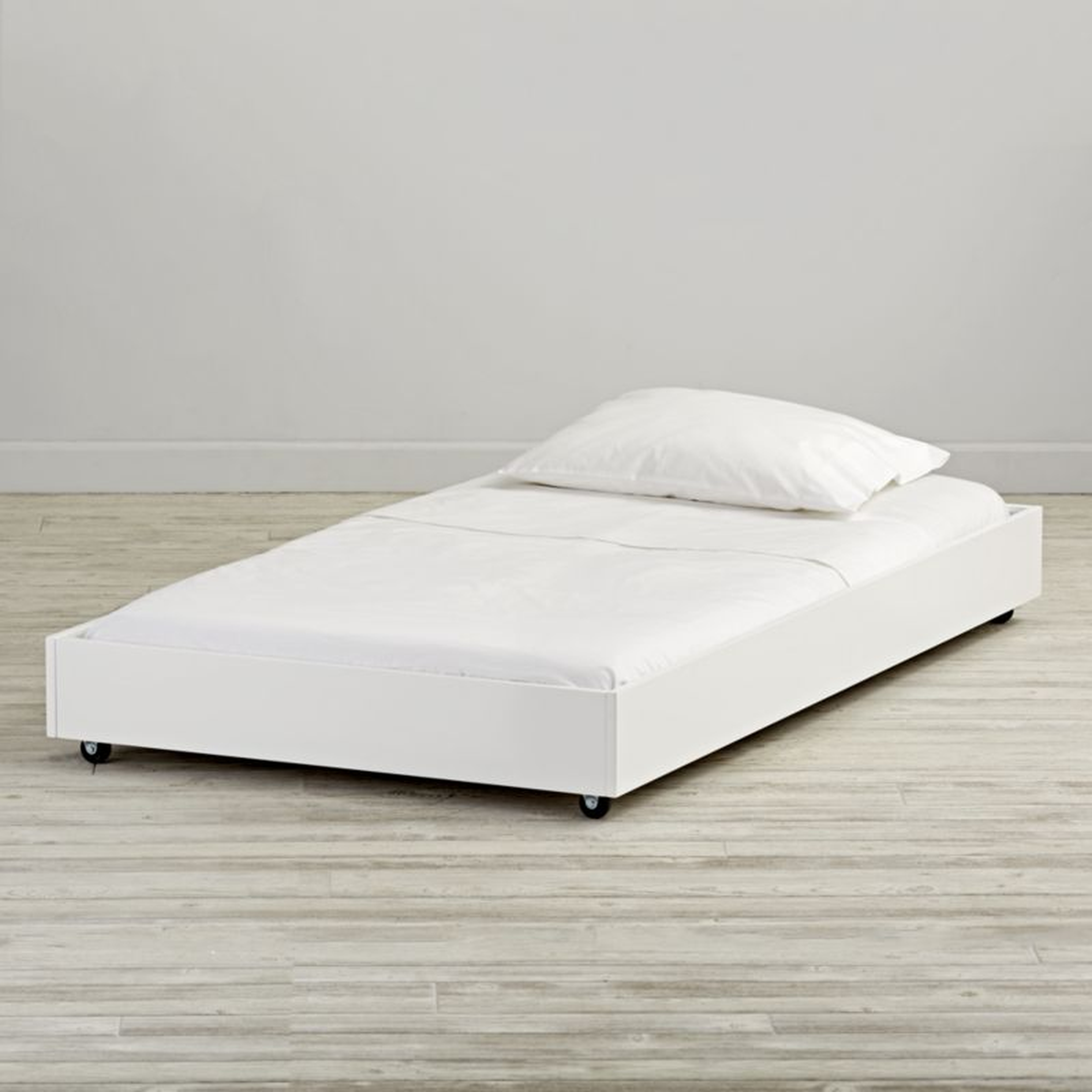 Jenny Lind White Trundle Bed - Crate and Barrel