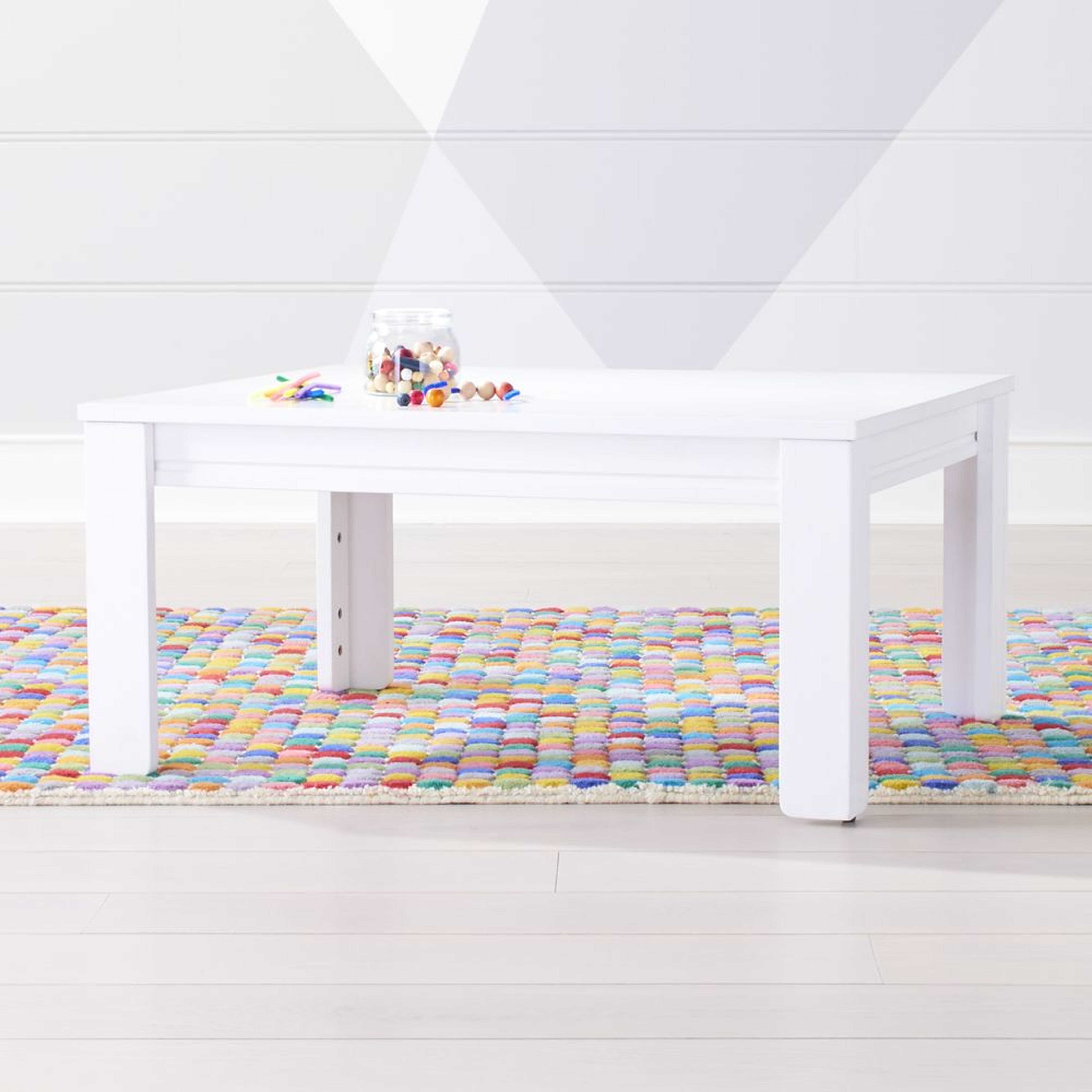 Adjustable Play Table with Paper Roll - Crate and Barrel