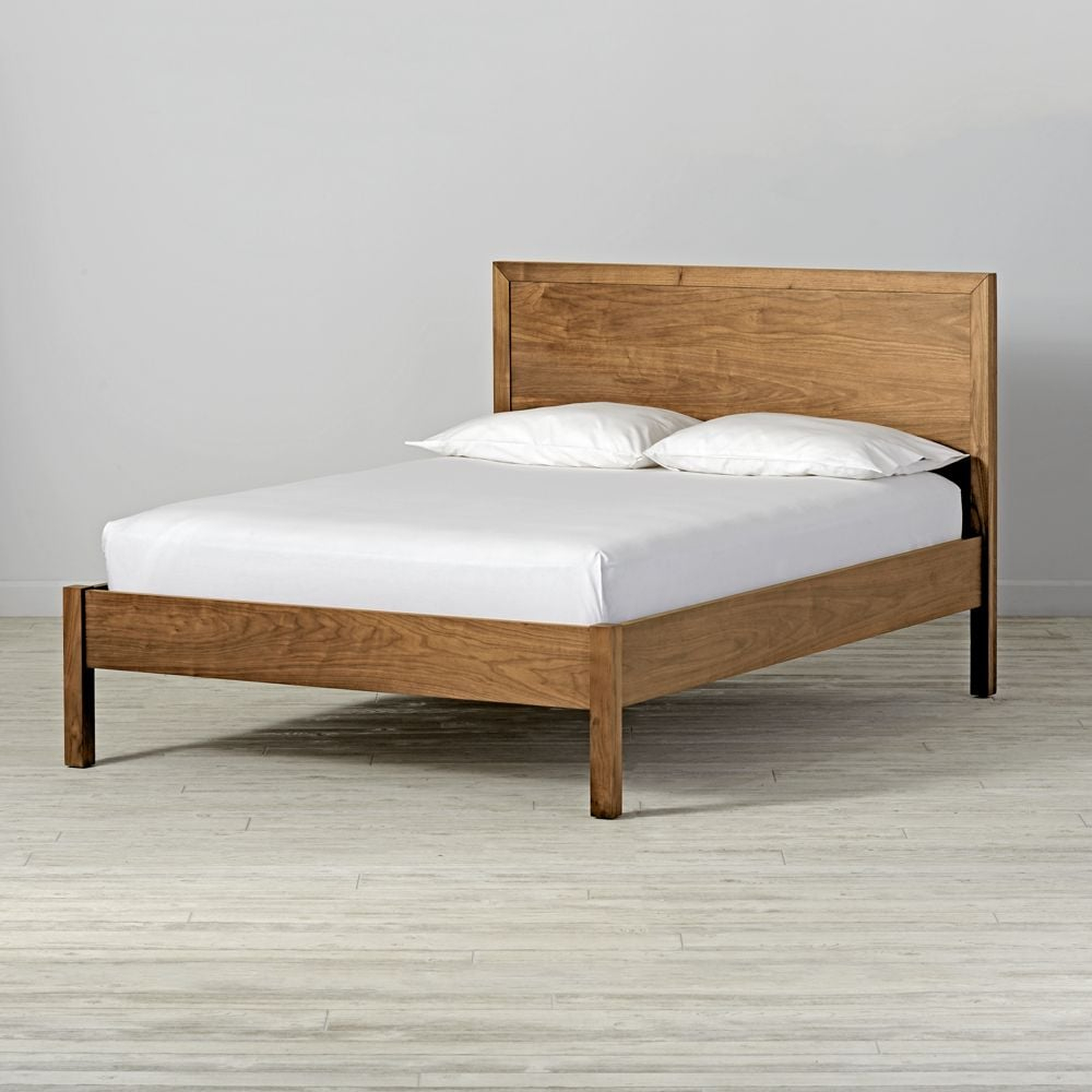 Taylor Walnut Full Bed - Crate and Barrel