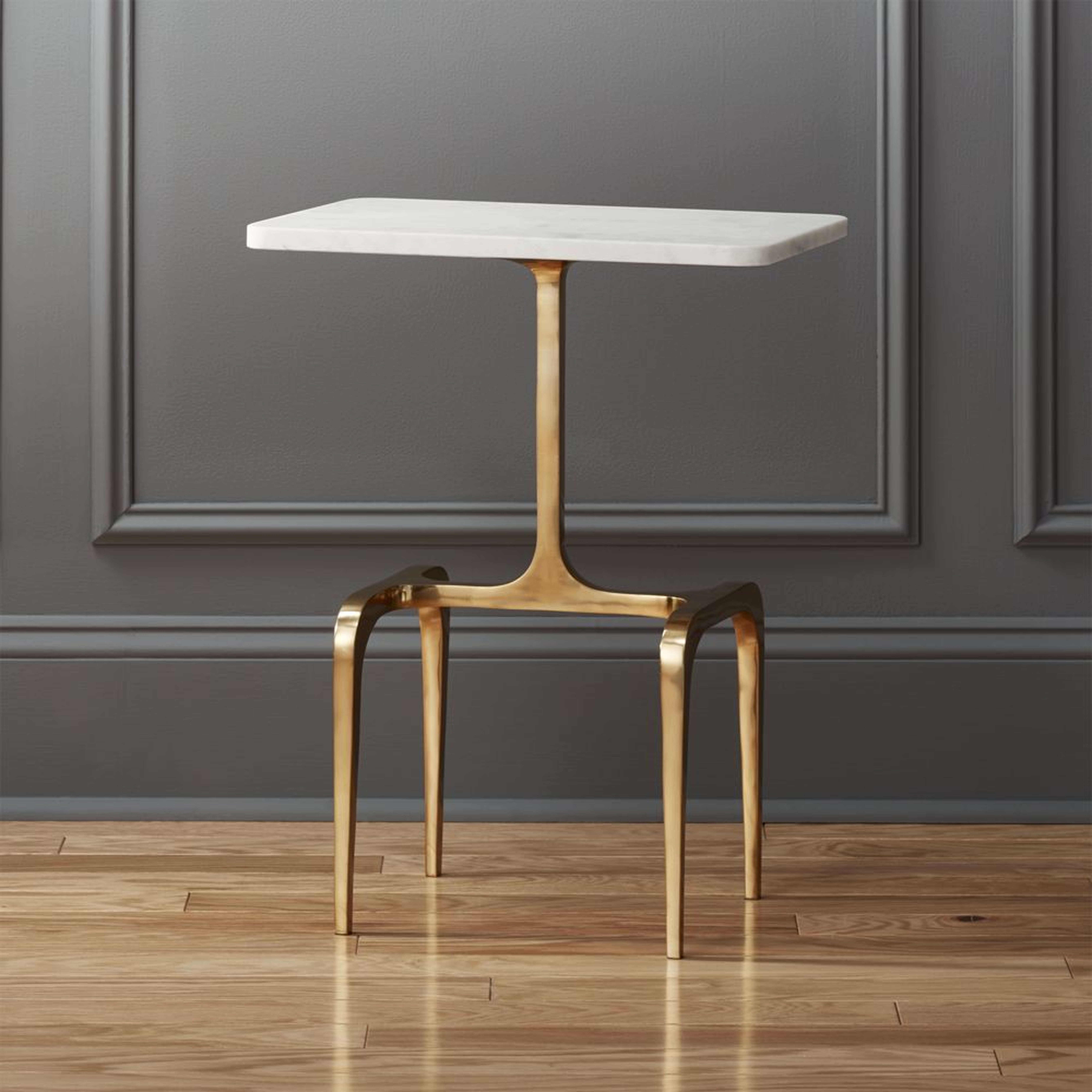 Oxford Marble Side Table - CB2