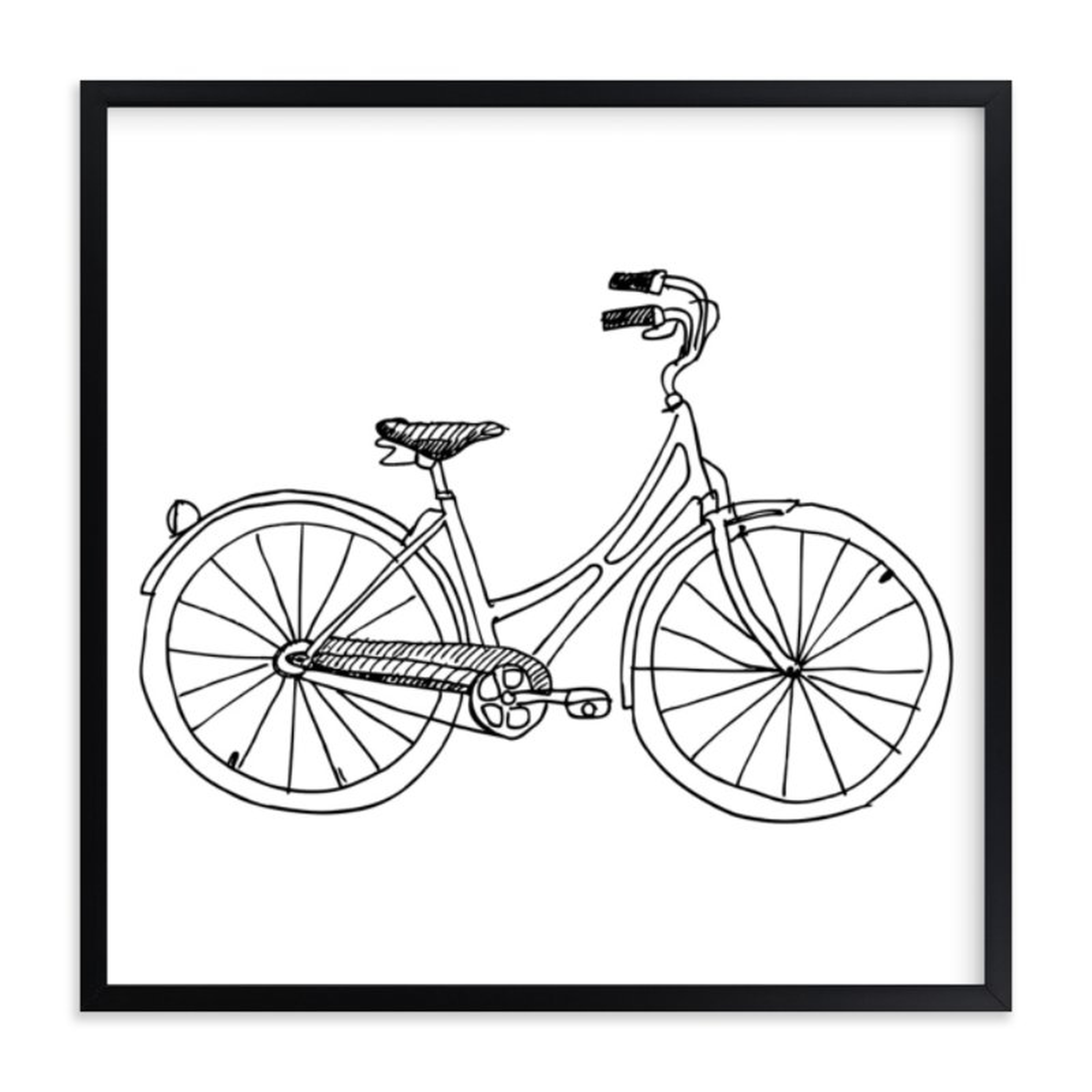 bicycle  ART PRINTS, 16"x 16" - Minted
