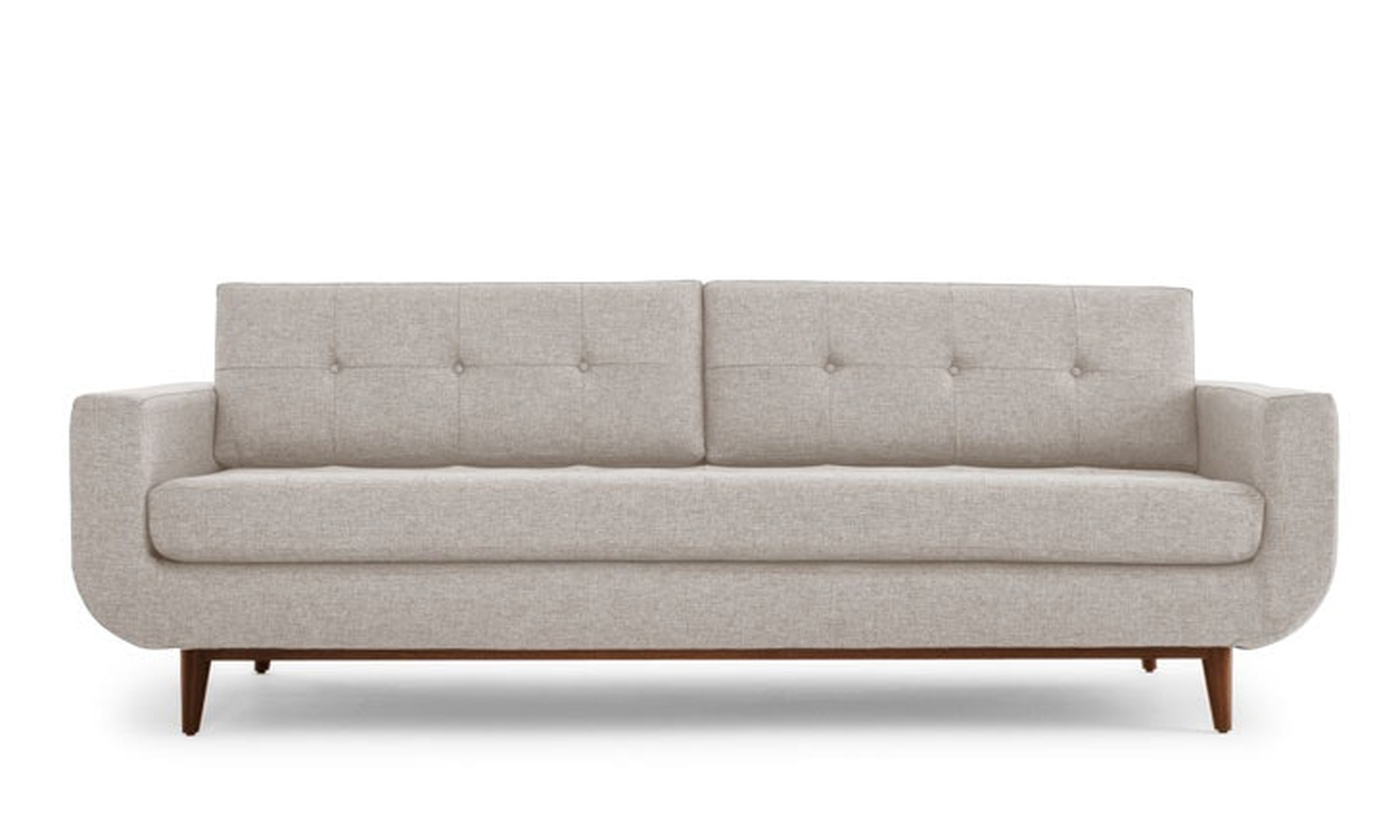 Midcentury Modern Sofa Gervin - Merit Dove - Medium - Beige - Joybird