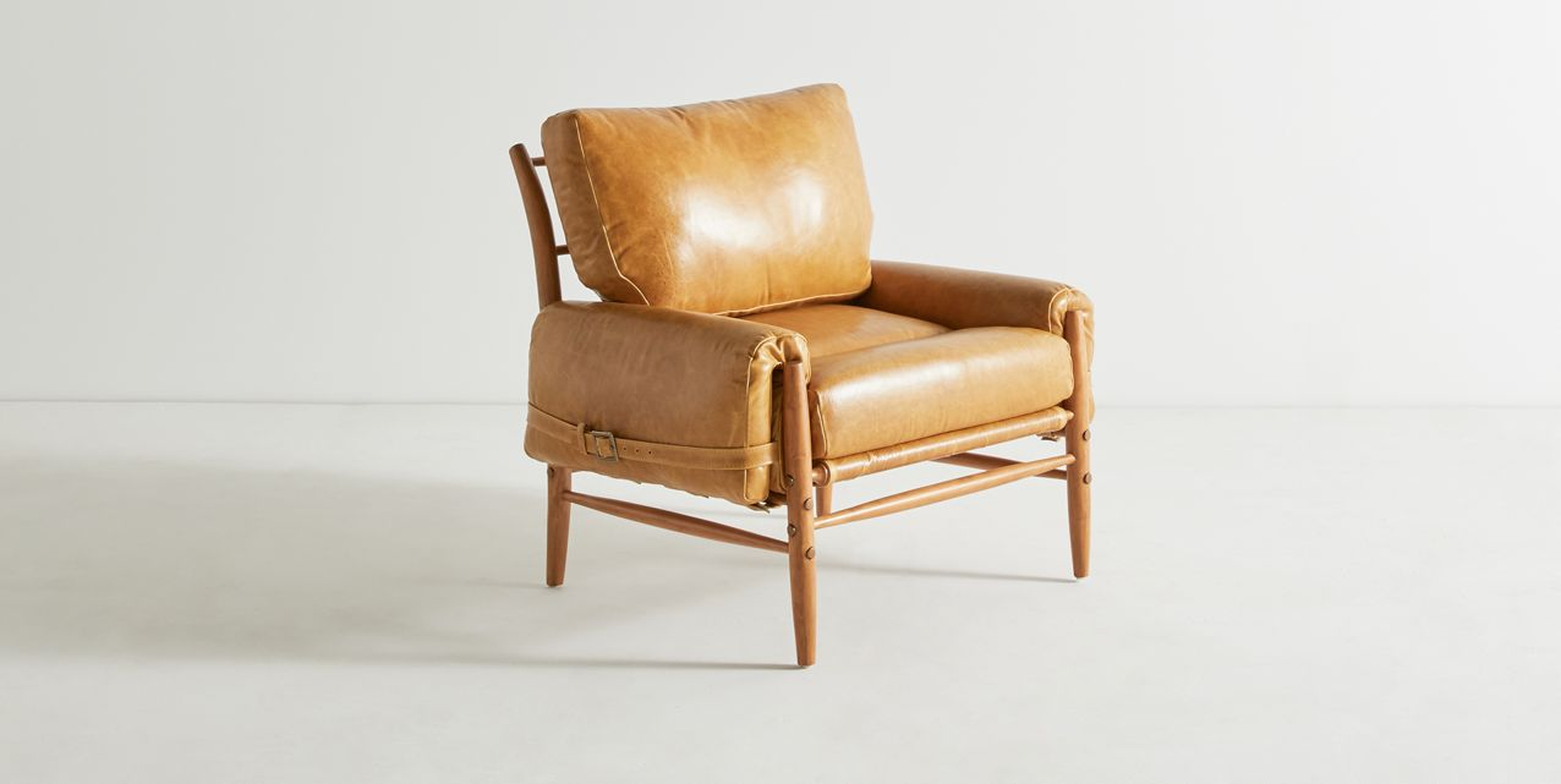 Leather Rhys Chair - Custom - Anthropologie
