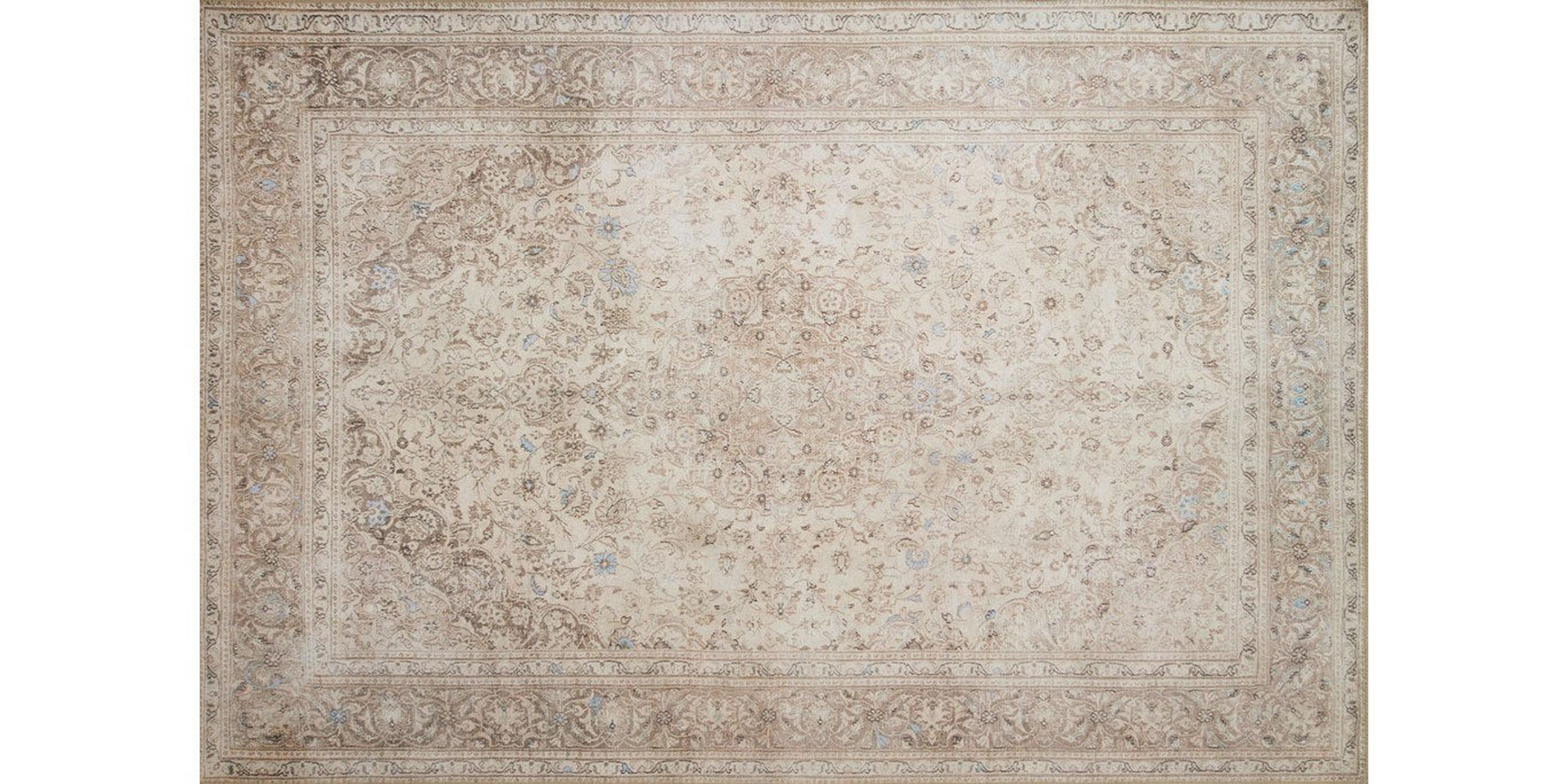 LQ-03 SAND / TAUPE Rug, 8'4" x 11'6" - Loloi Rugs