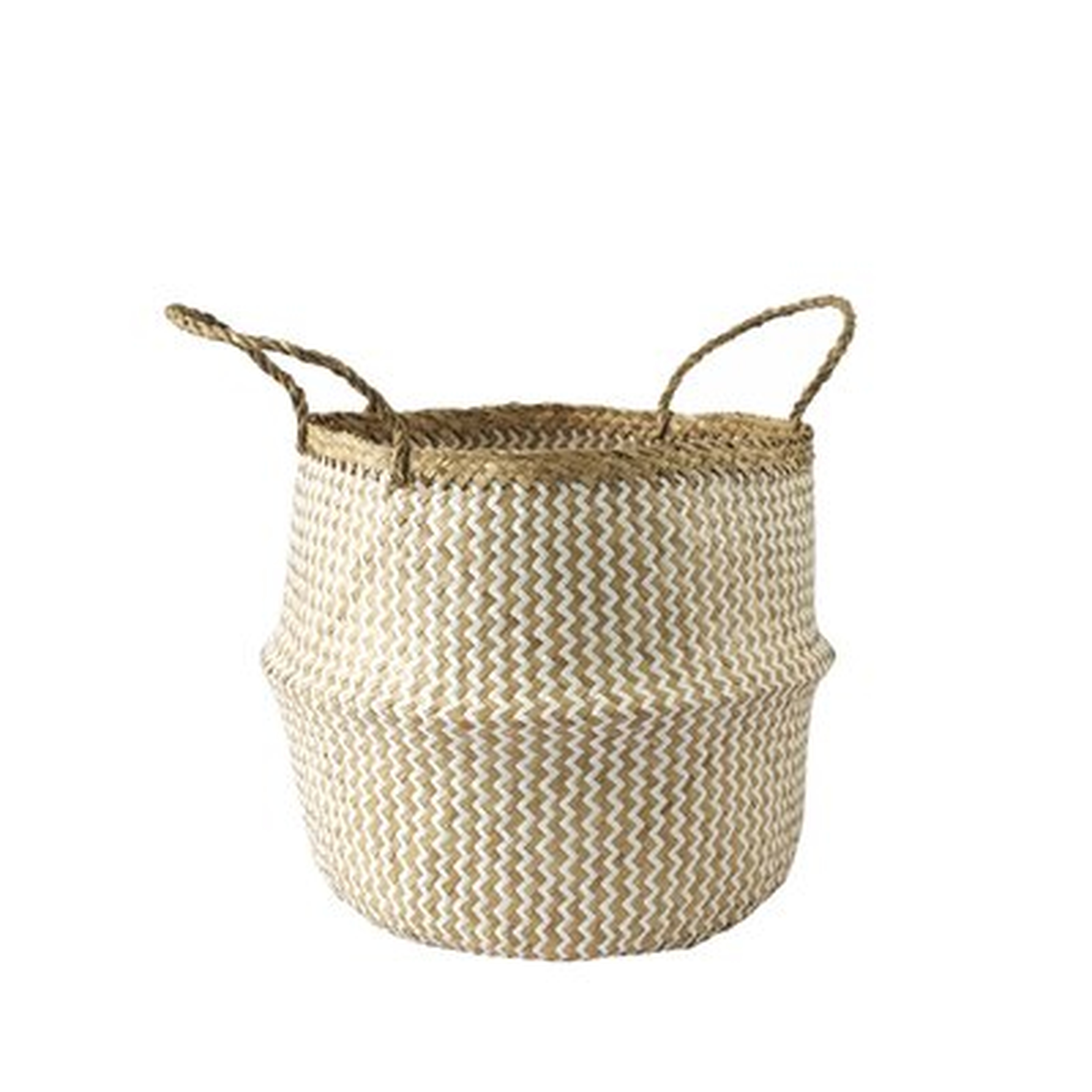 Belly Straw Seagrass Baskets, Set of 2 - Wayfair