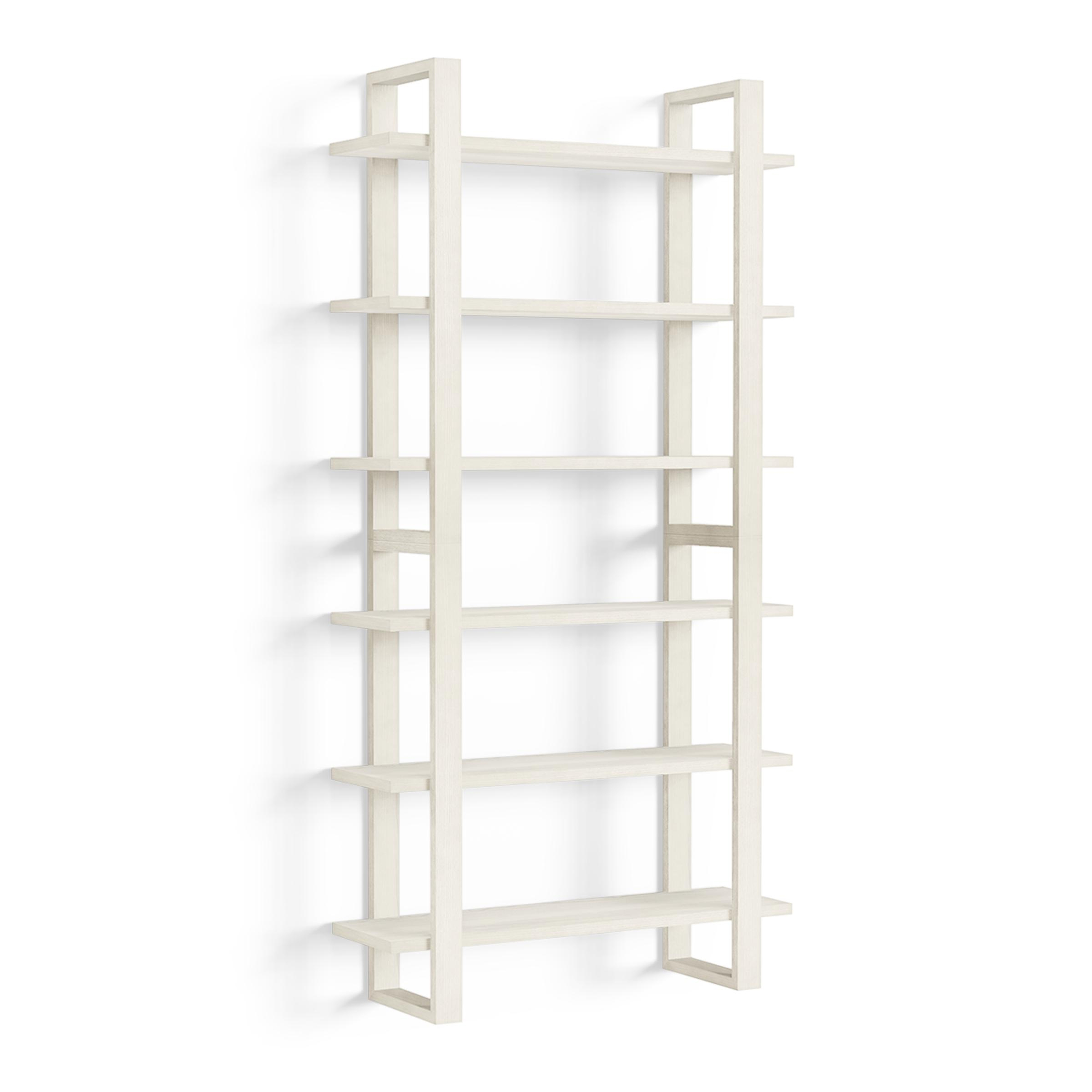 The Index Wall Shelf, Set of 2 in White - Burrow
