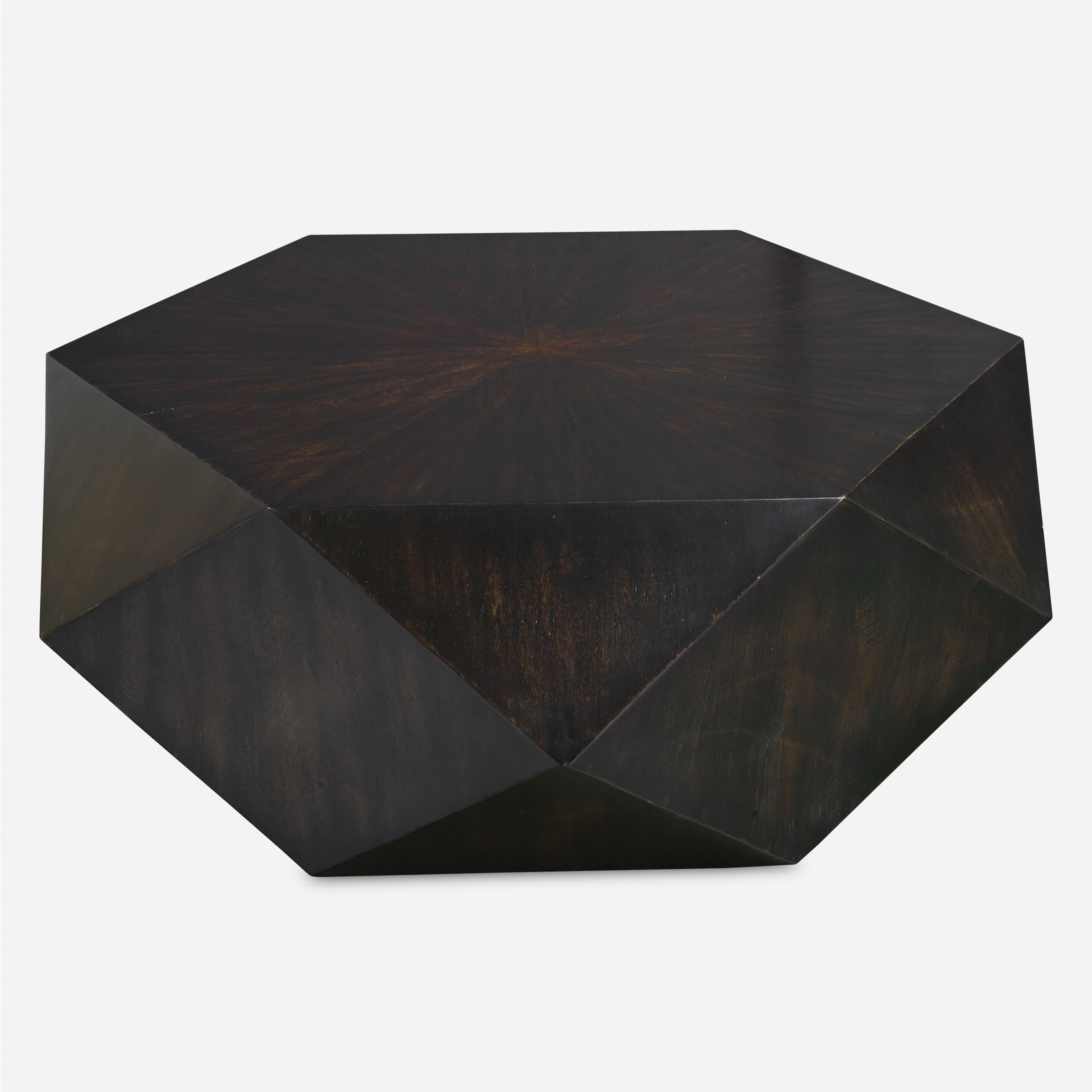 Volker Small Black Coffee Table - Uttermost