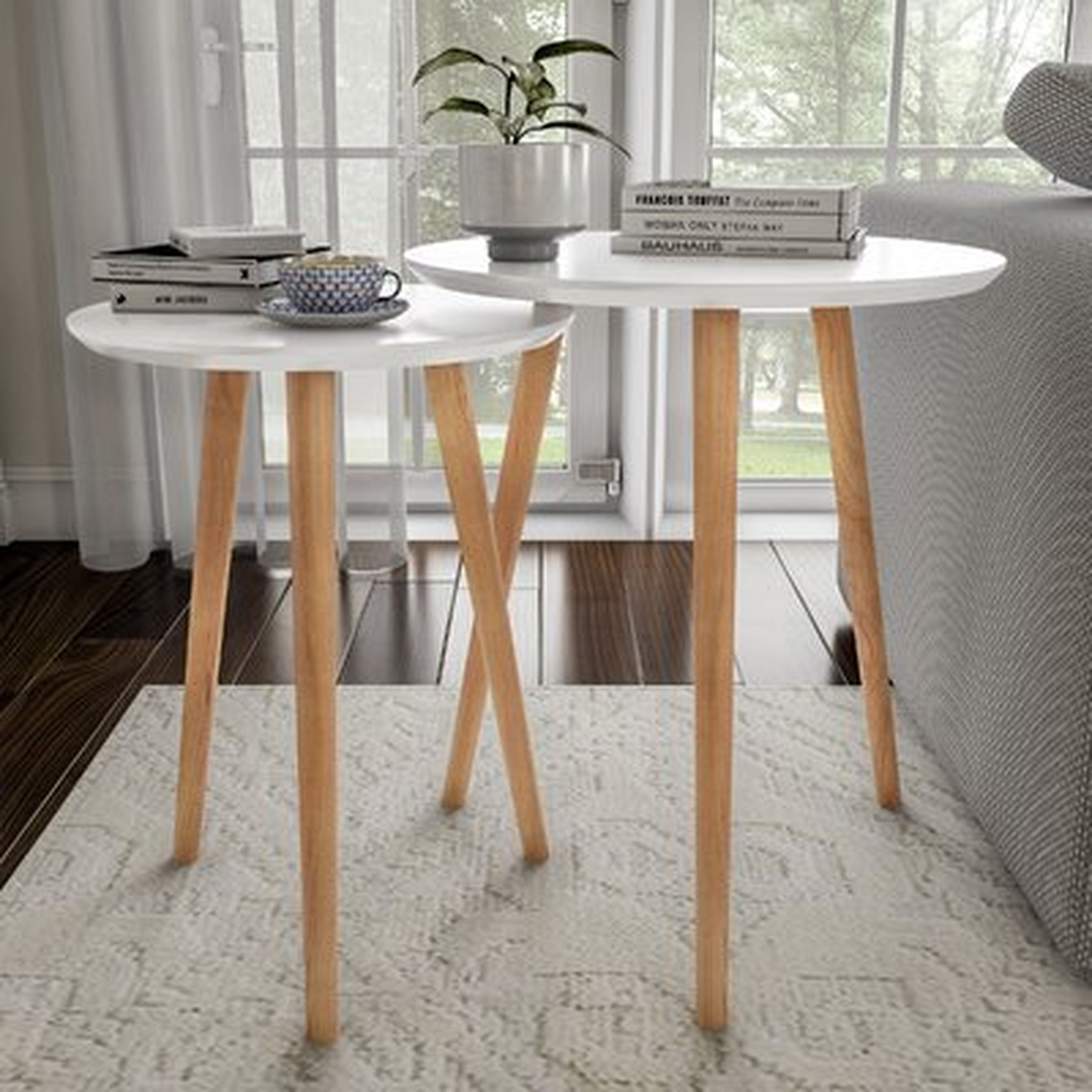 Kincer 2 Piece Nesting Tables - Wayfair