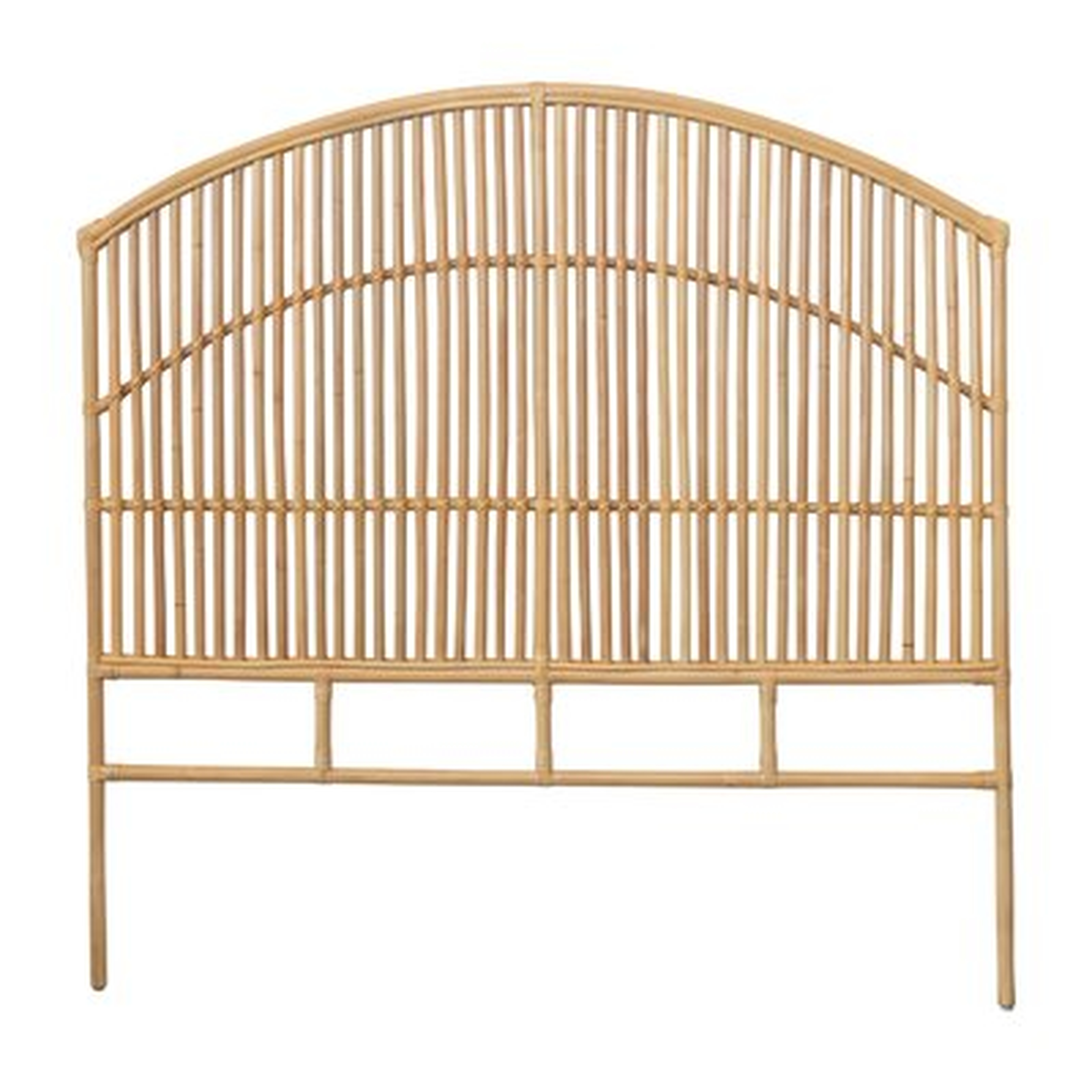 Holston Handmade Rattan Slatted King Size Headboard - Wayfair