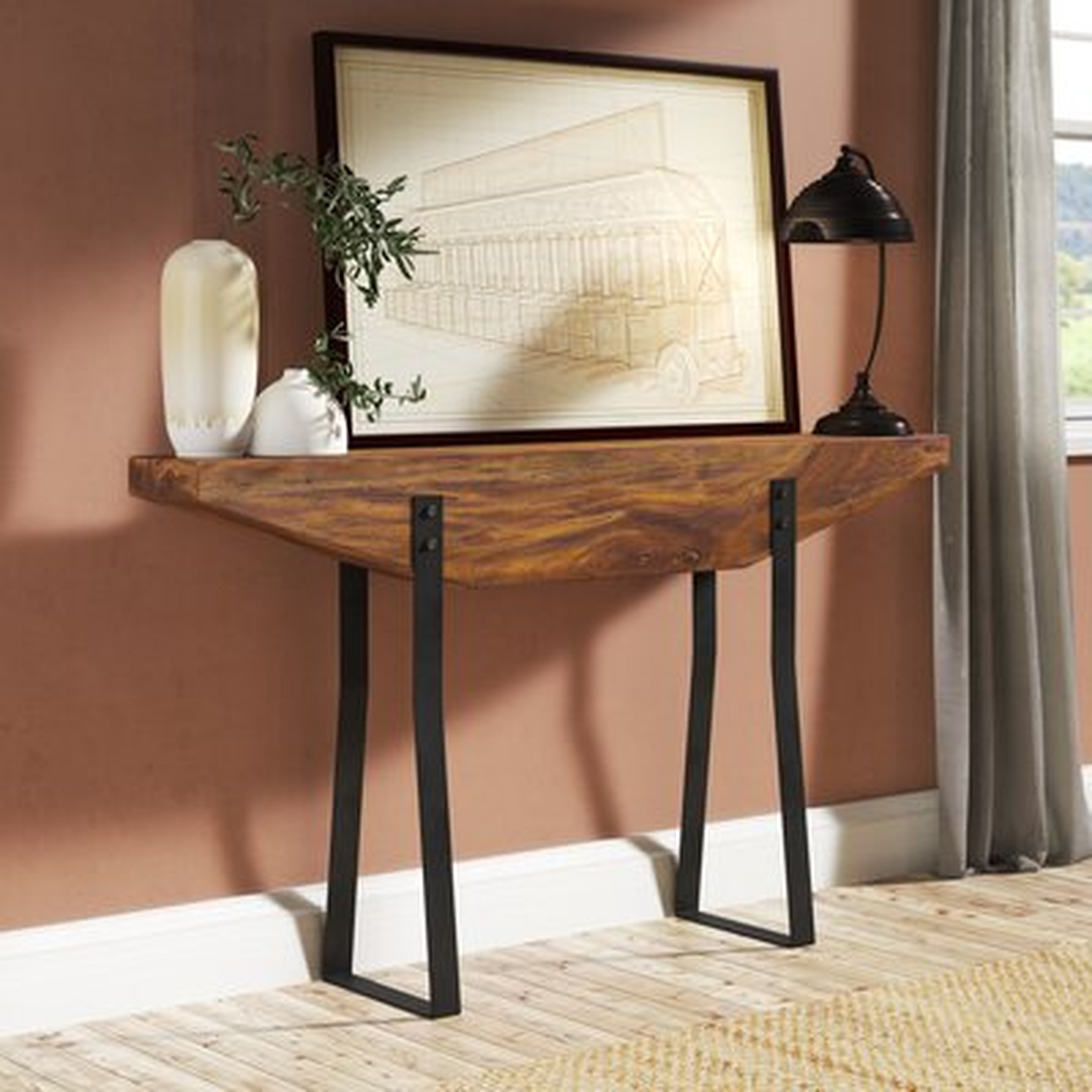 Valor 58" Solid Wood Console Table - Wayfair