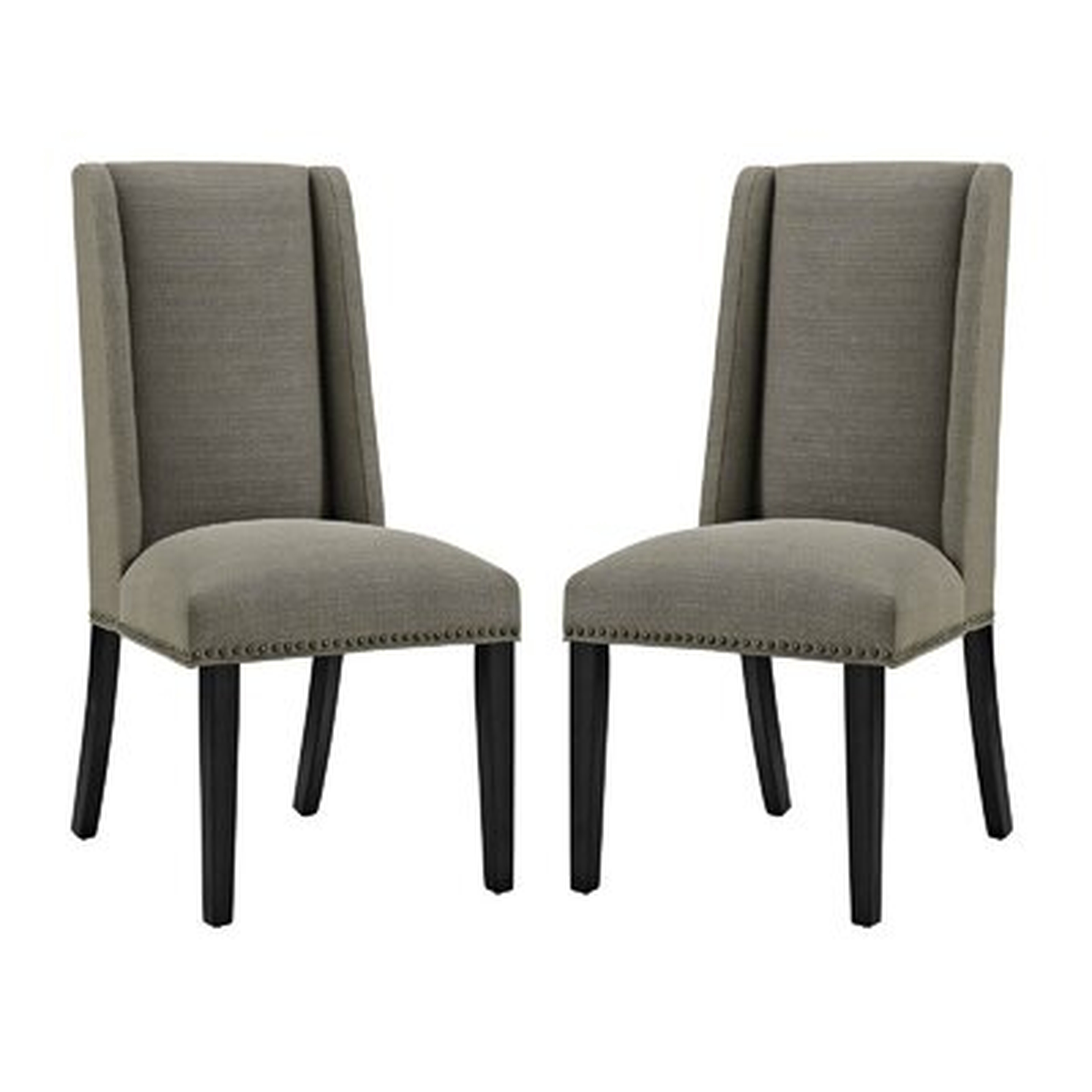Baron Dining Chair Fabric Set Of 2 - Wayfair