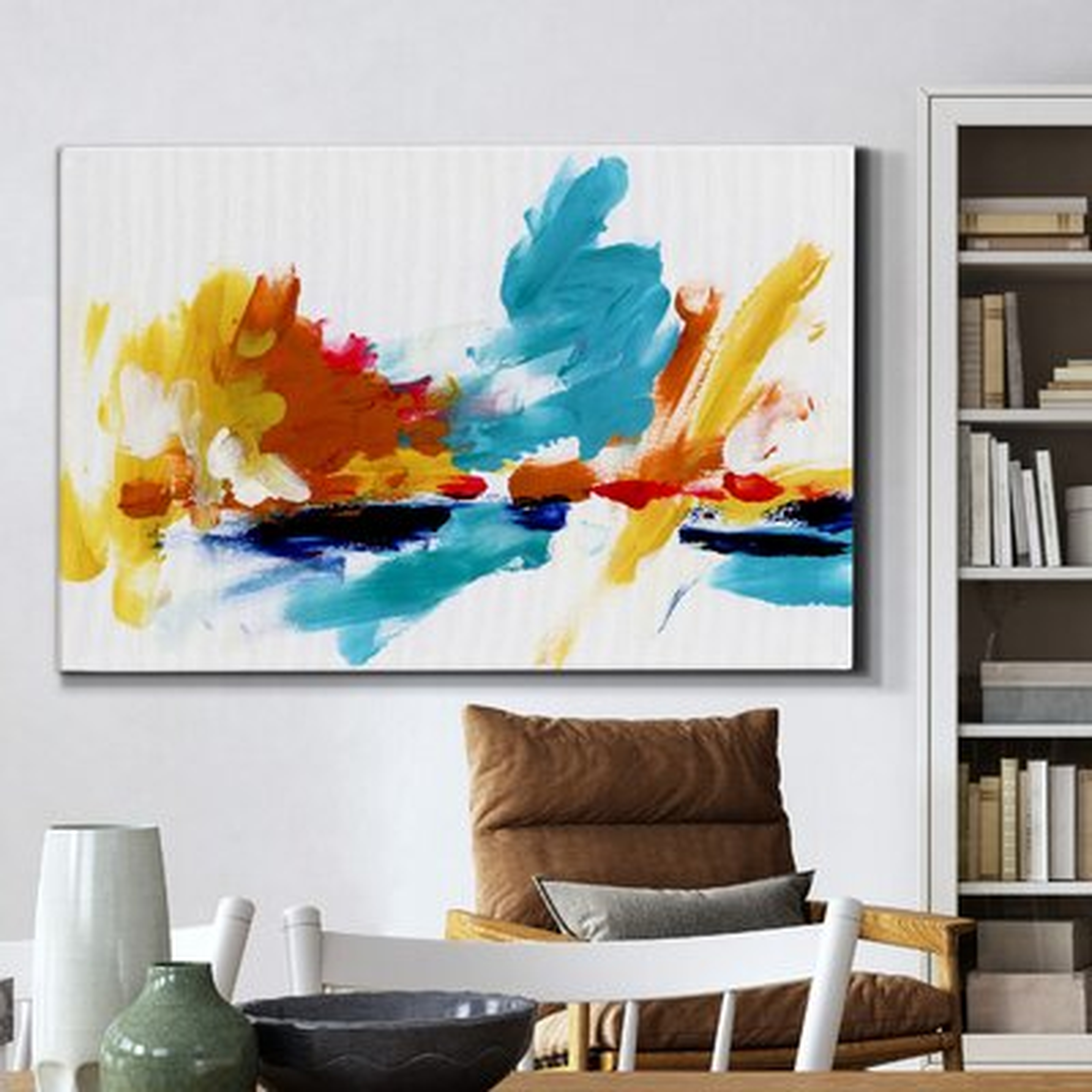 Captive Color II - Wrapped Canvas Painting Print - Wayfair