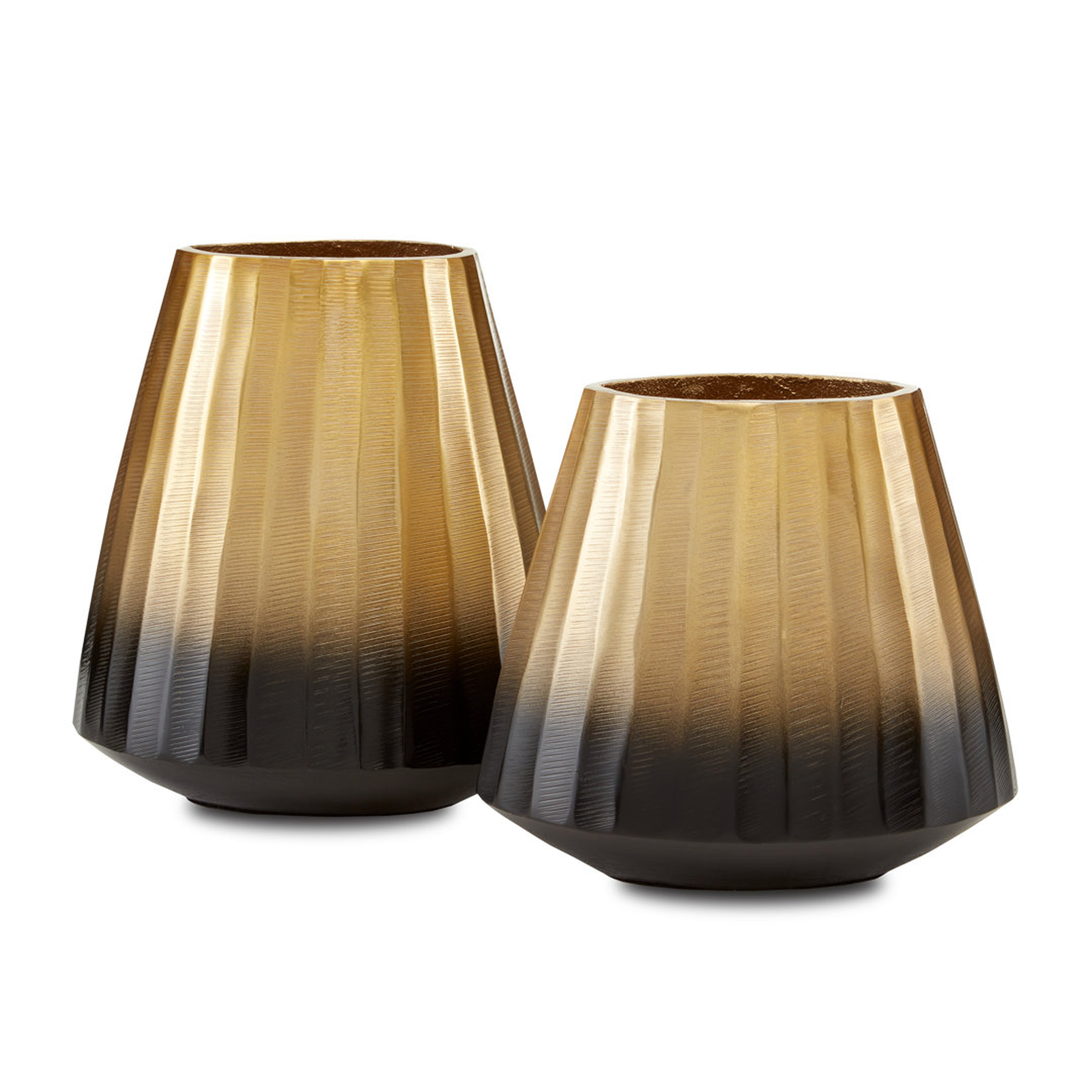 "Currey & Company Niva Vase Set of 2" - Perigold