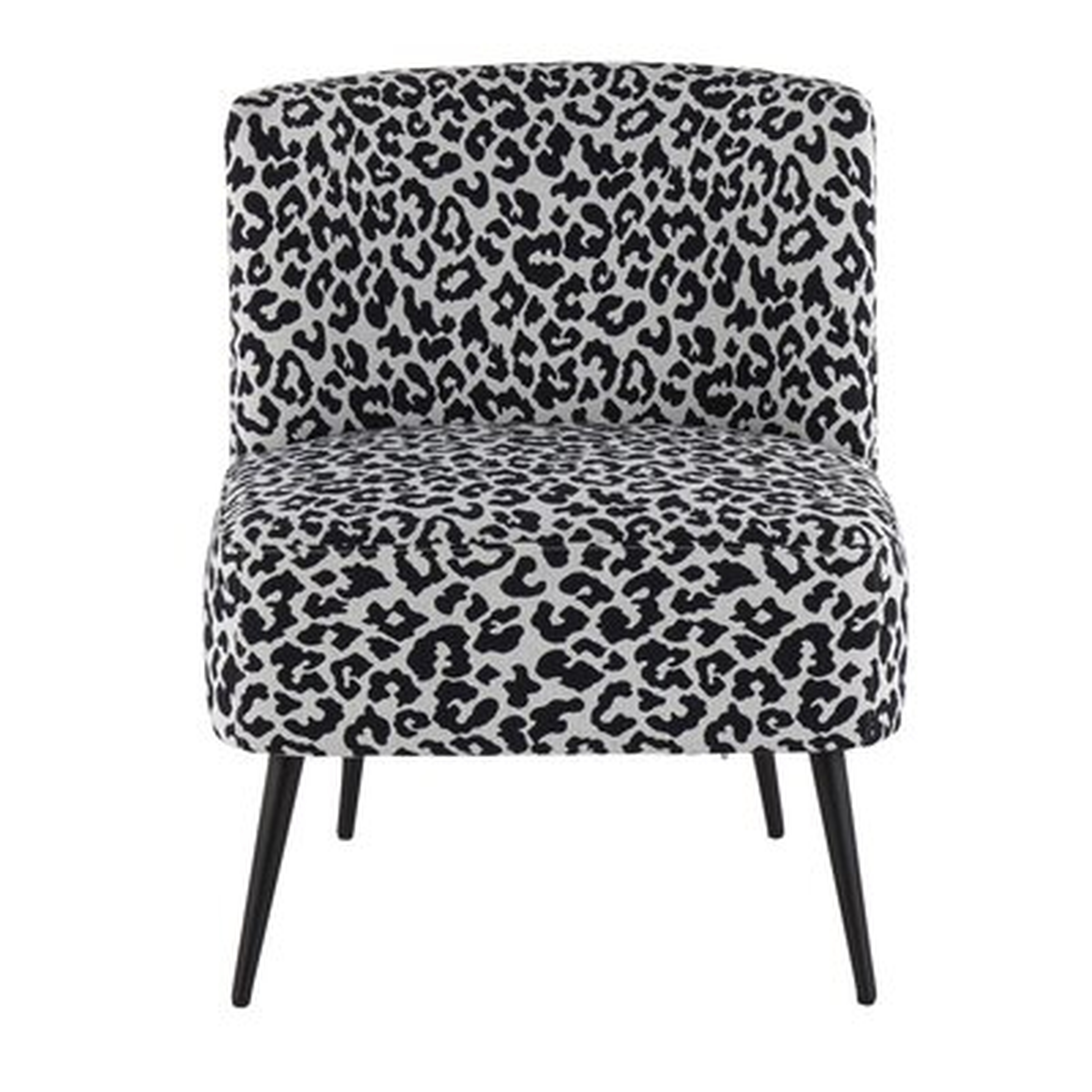 Malave 24.25" W Polyester Blend Slipper Chair - Wayfair