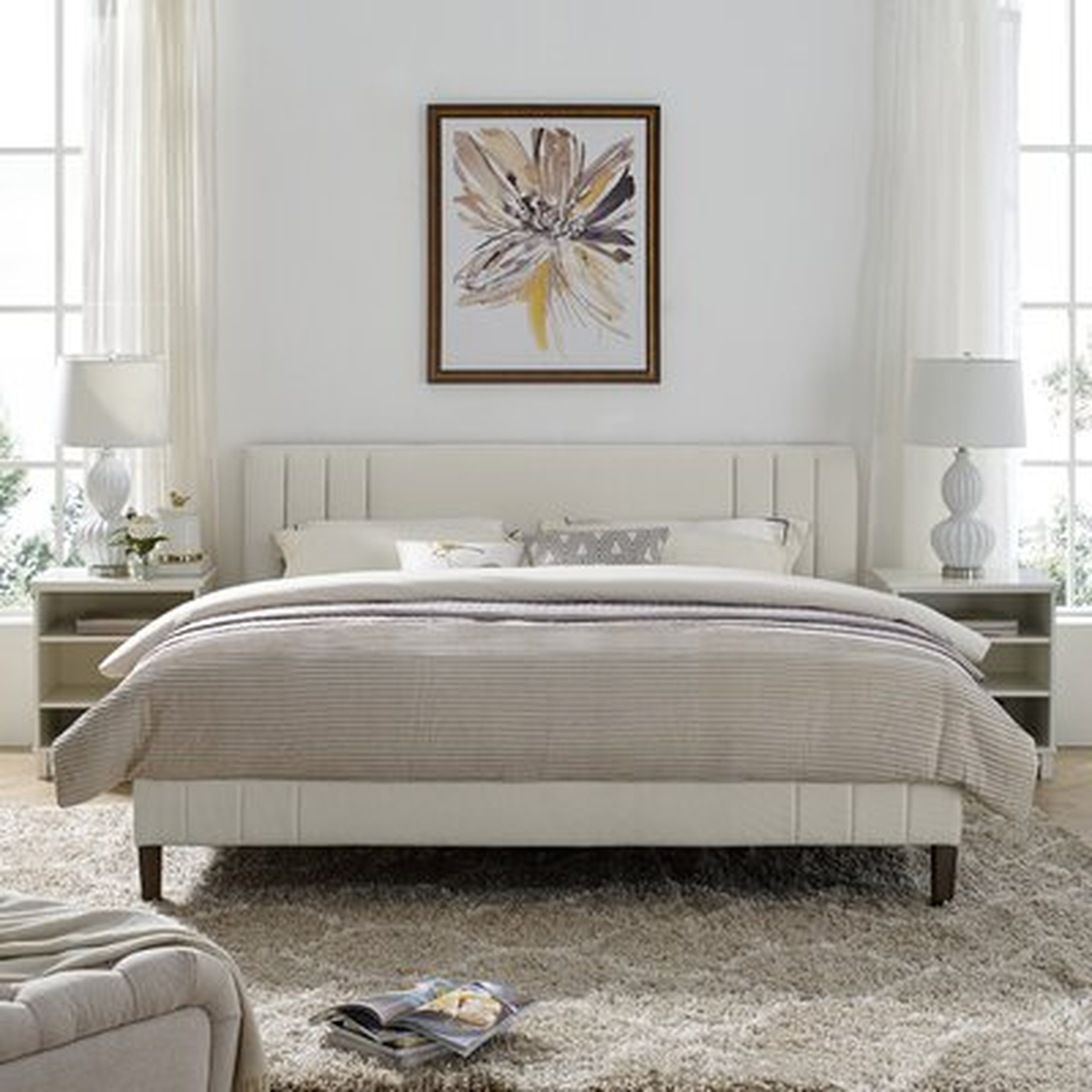 Moniz Upholstered Low Profile Platform Bed - Wayfair