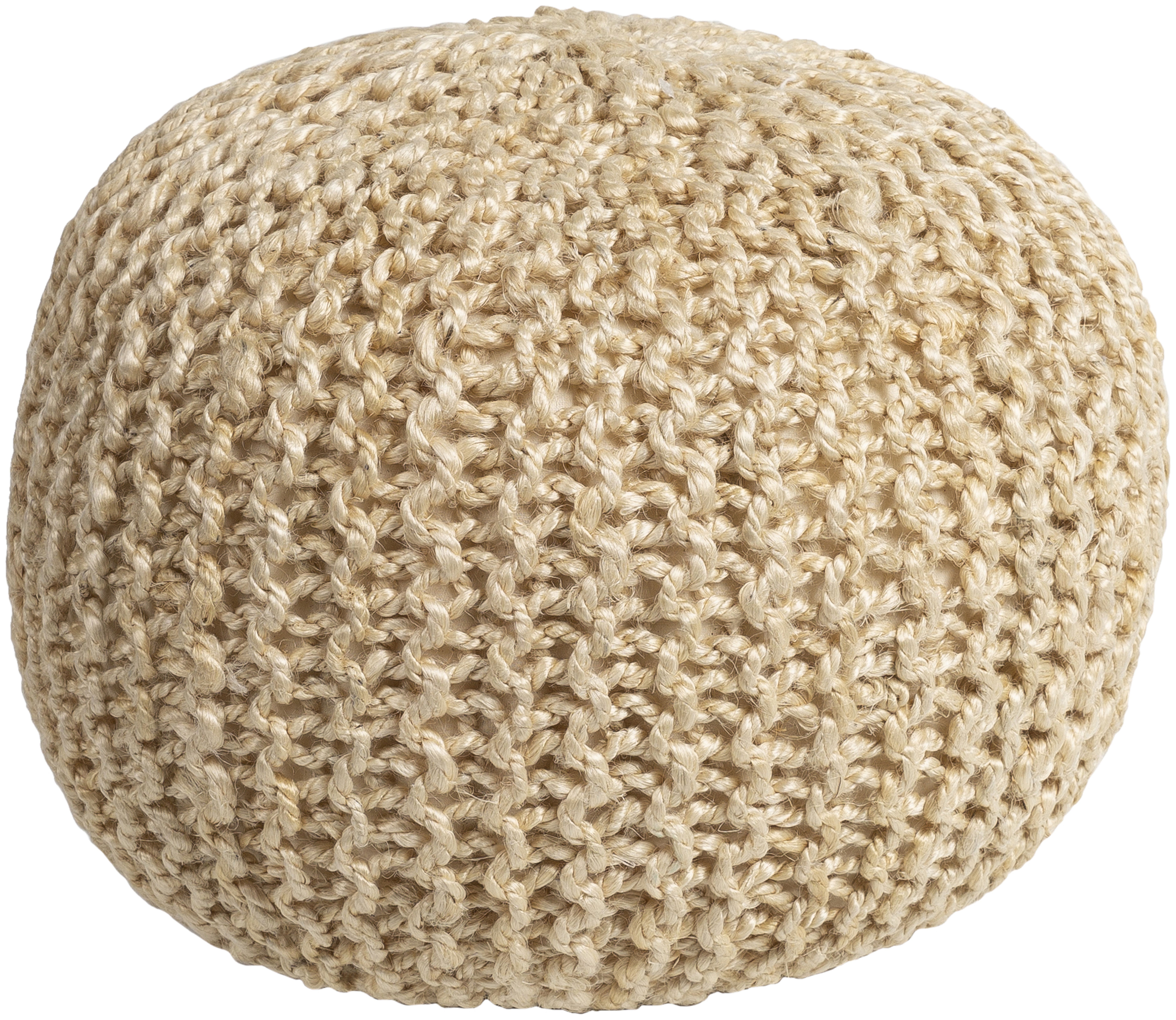 Livabliss Bermuda Knitted Pouf - Surya