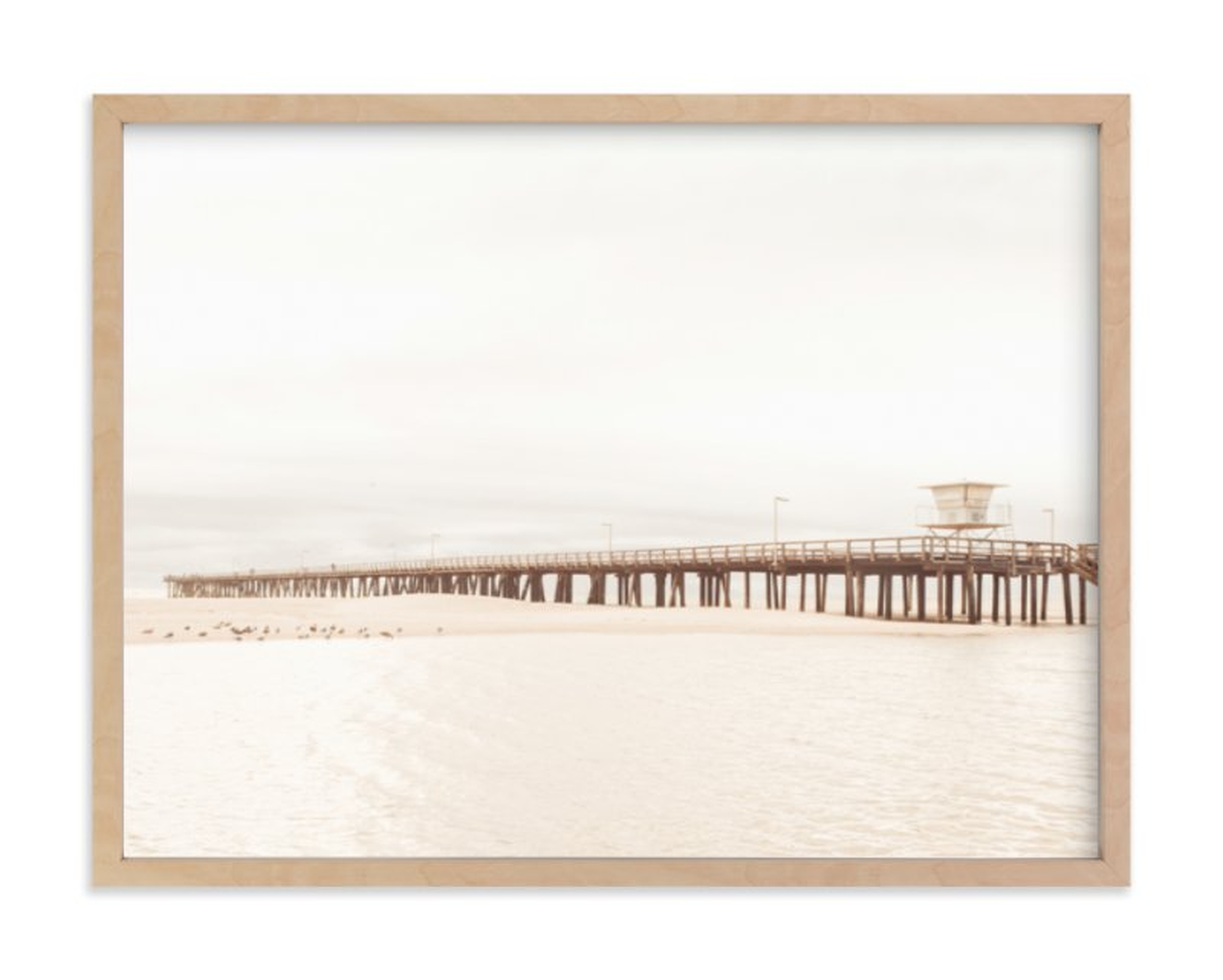 Stormy Pier Limited Edition Fine Art Print 1 - Minted