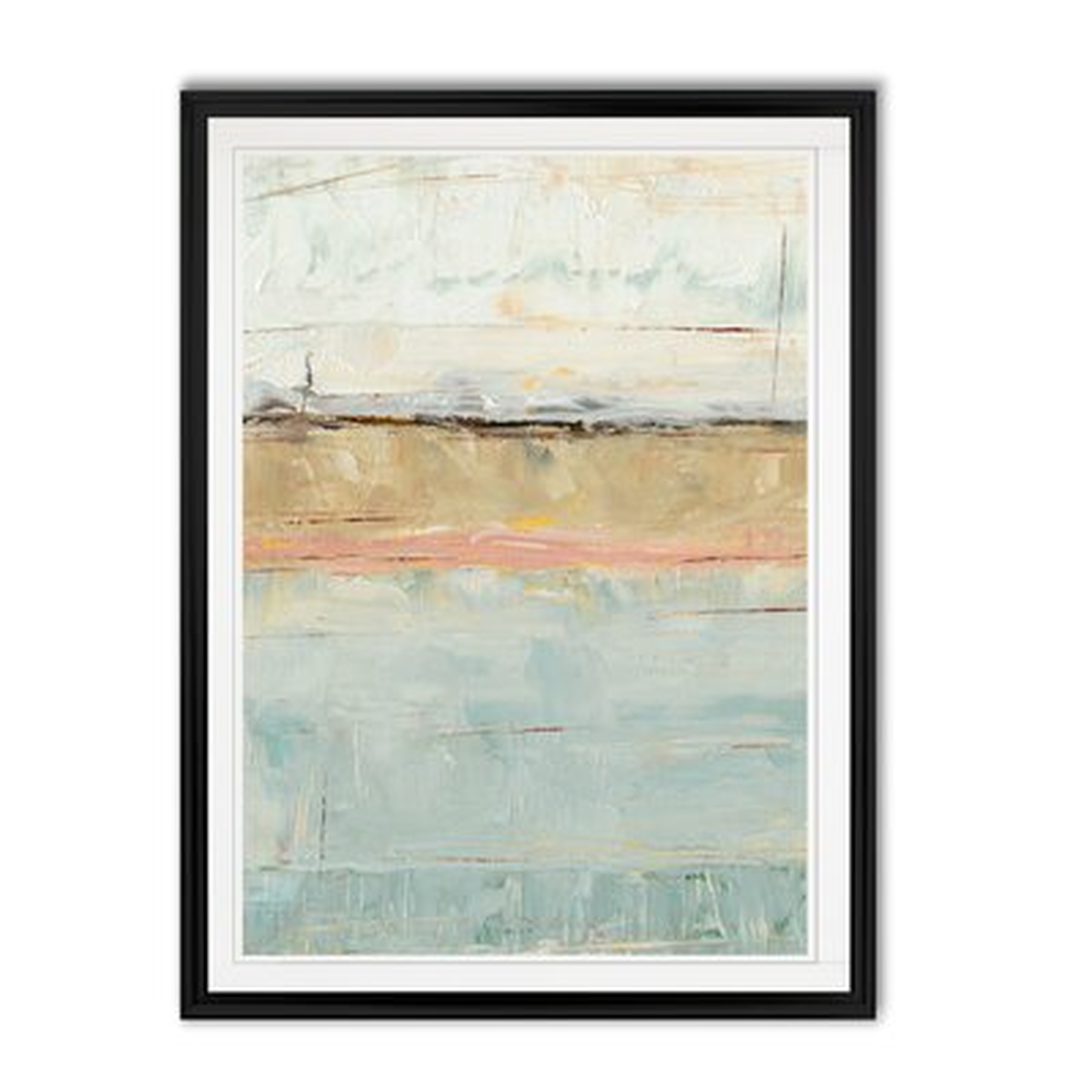 'Pastel Horizon I' - Painting Print on Canvas - Wayfair