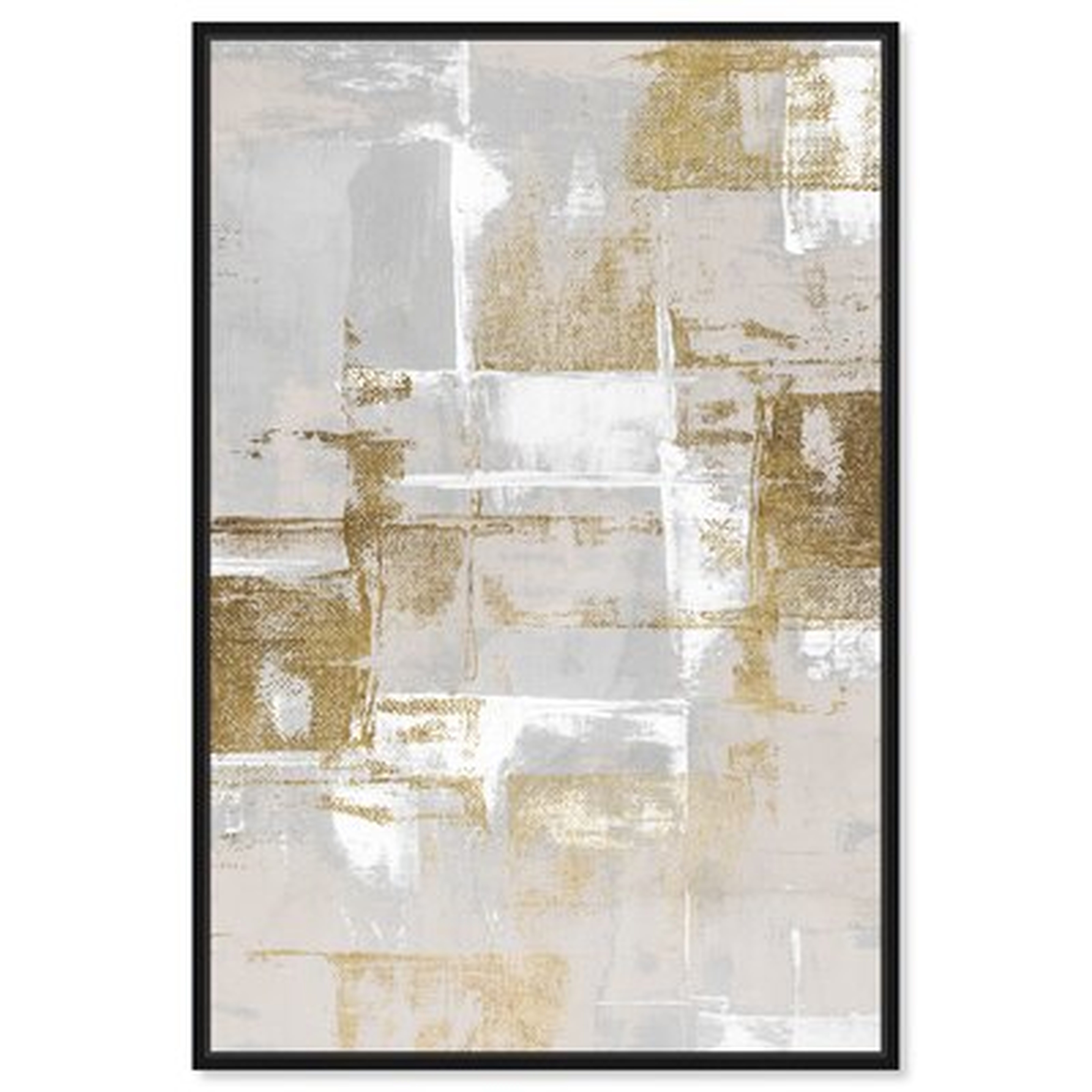 Abstract 'Freshly Painted' Paint By Oliver Gal Wall Art Print - Wayfair